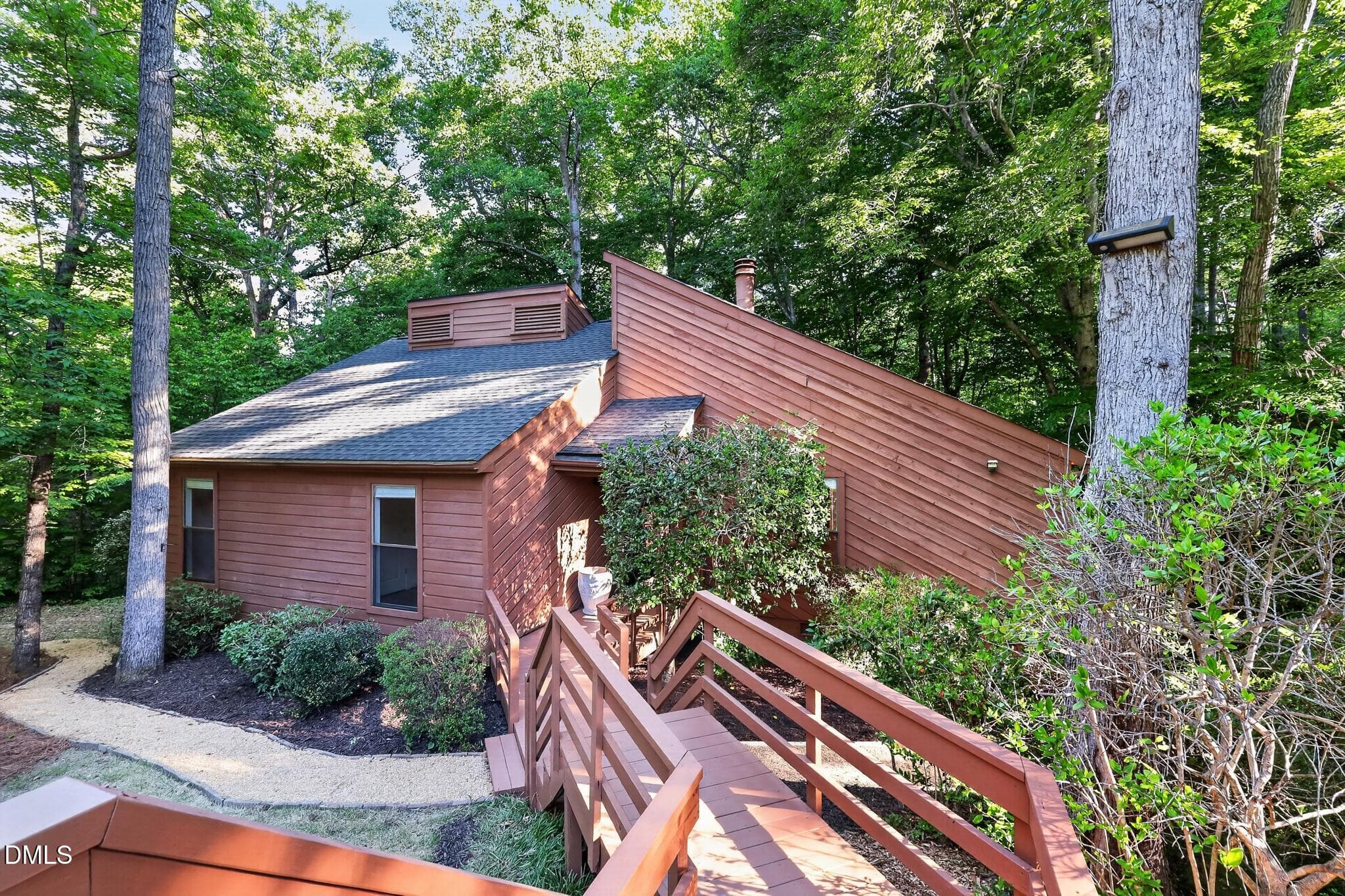 Exterior Front with Decking - 4214 Trotter Ridge Road, Durham, NC 27707, Durham