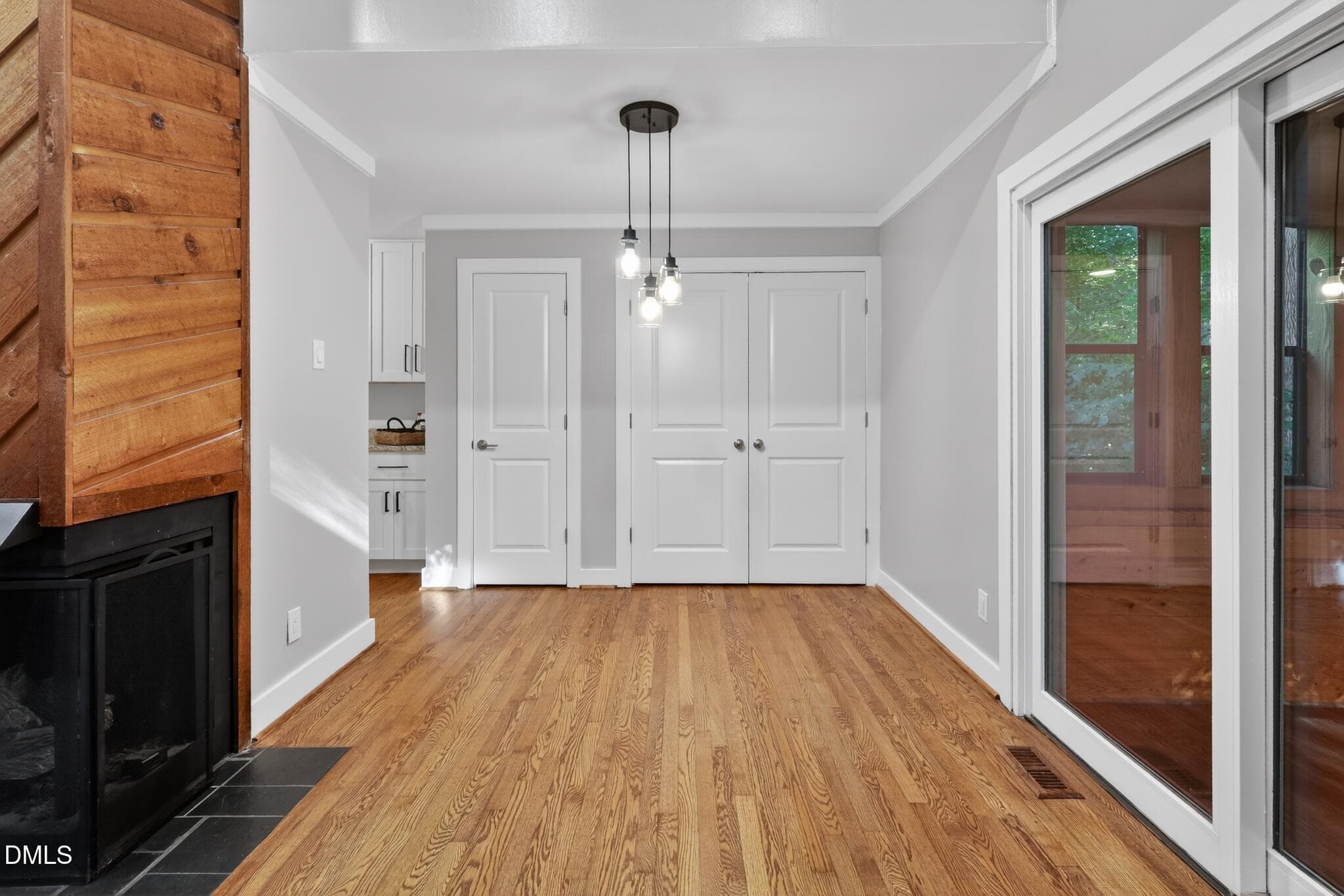 Dining Room, Laundry, Pantry, Fireplace - 4214 Trotter Ridge Road, Durham, NC 27707, Durham