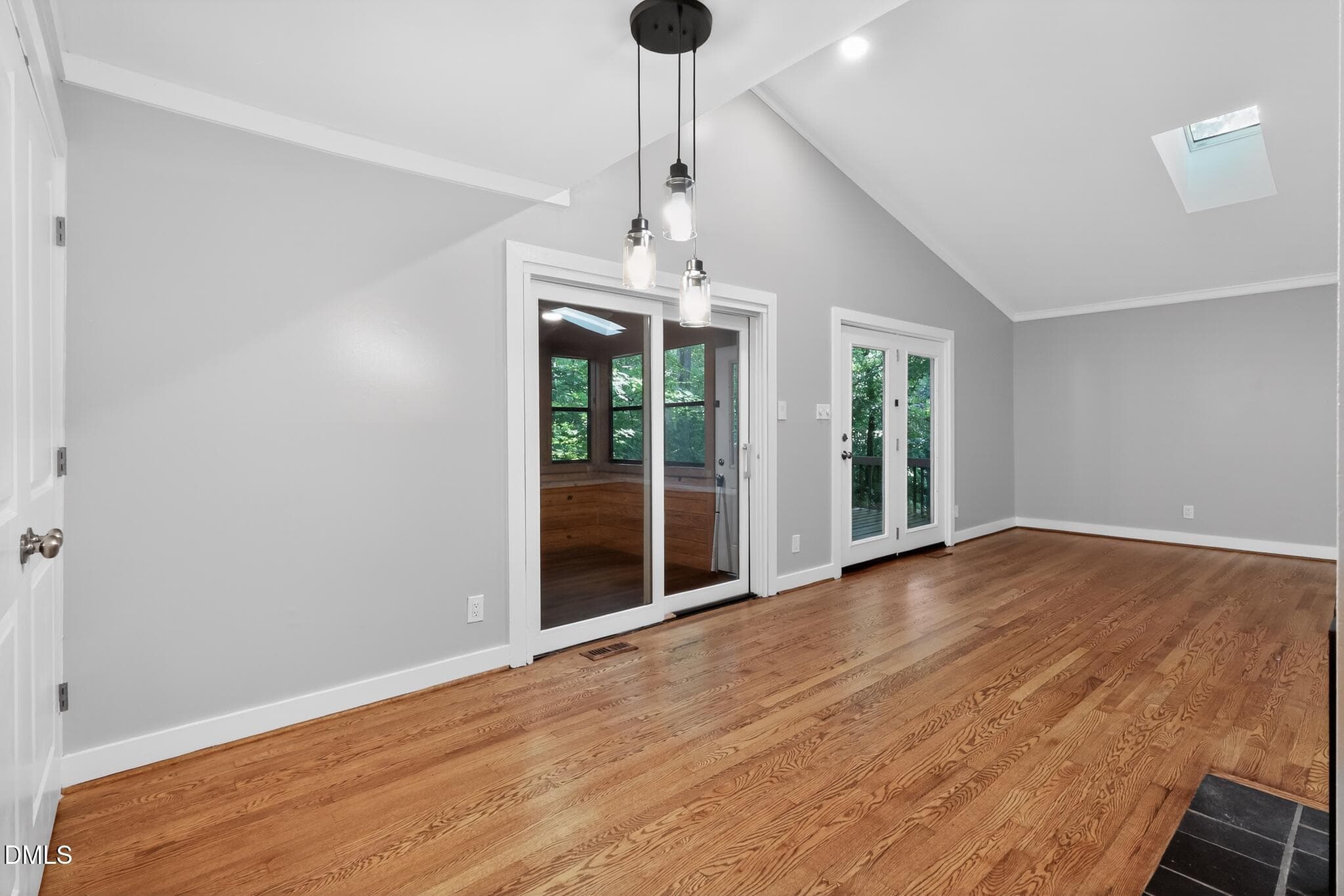Dining Room with Porches - 4214 Trotter Ridge Road, Durham, NC 27707, Durham
