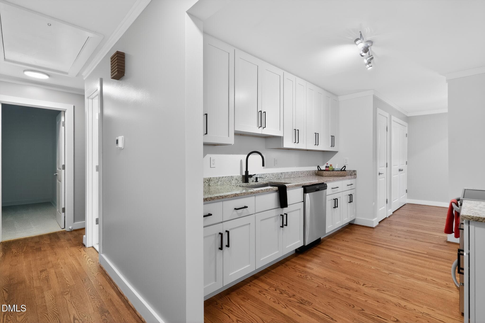 Kitchen and Hallway - 4214 Trotter Ridge Road, Durham, NC 27707, Durham