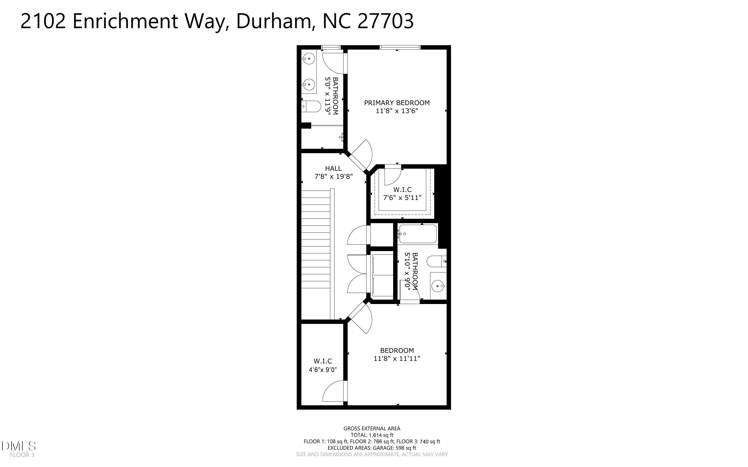 3 - 2102 Enrichment Way, Durham, NC 27703, Durham