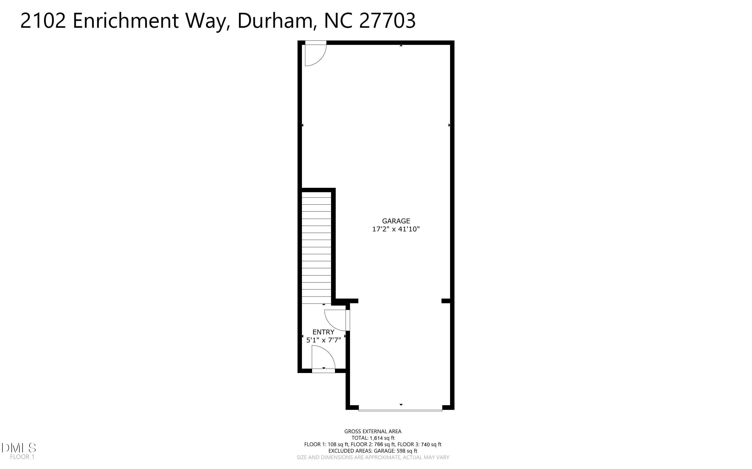 1 - 2102 Enrichment Way, Durham, NC 27703, Durham
