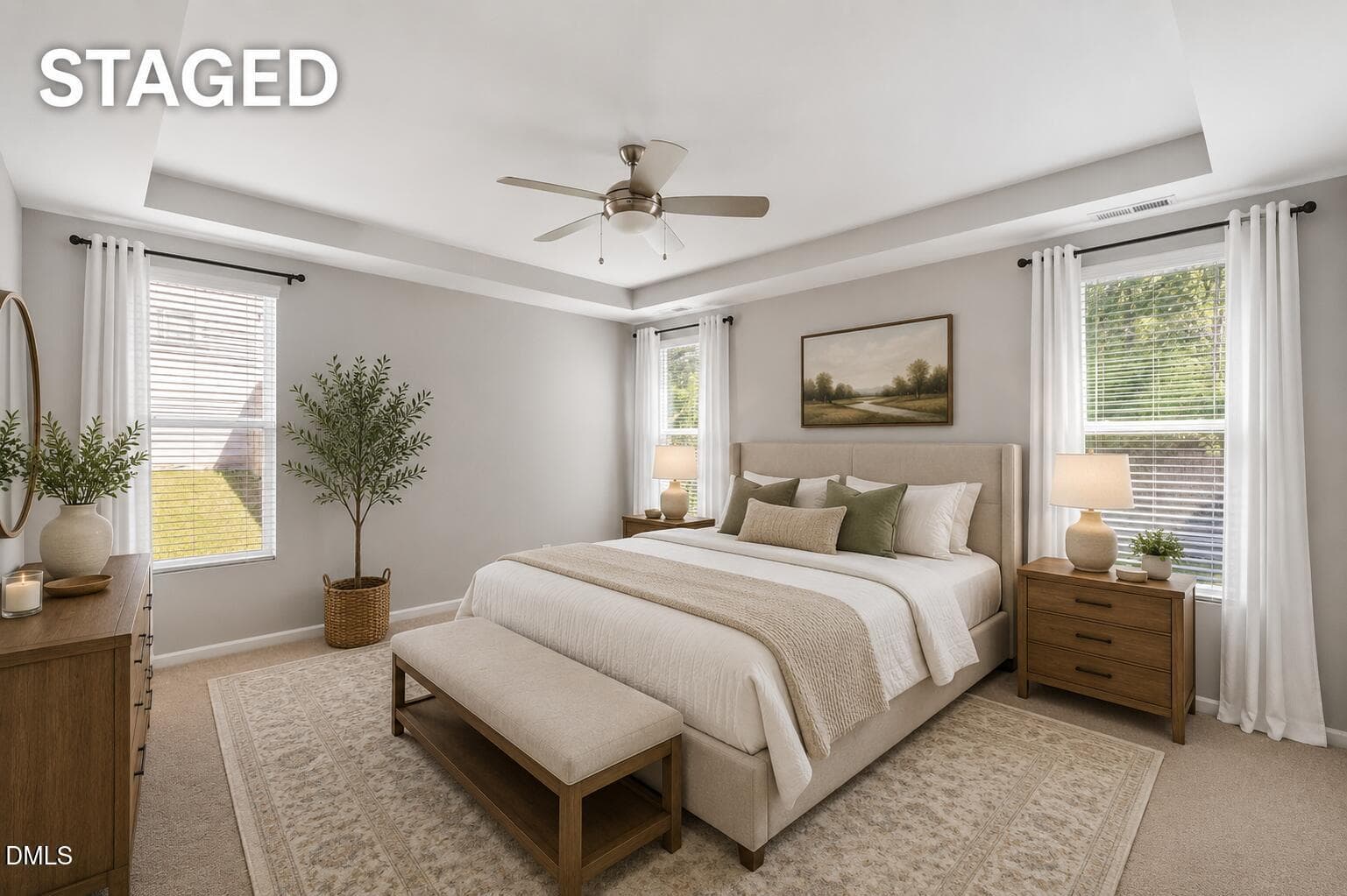 Primary Bedroom - 353 Joyner Bluff Drive, Wake Forest, NC 27587