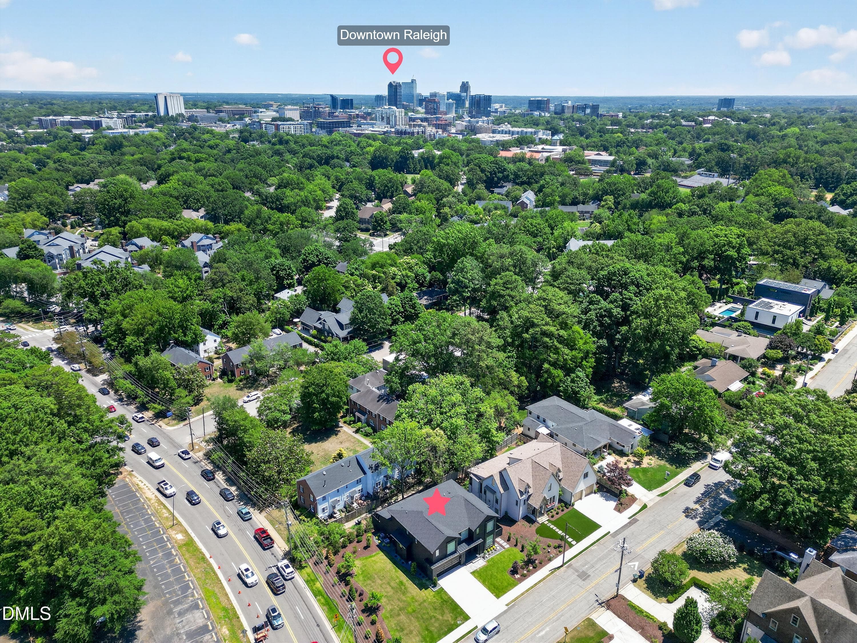 Aerial 9-3000 - 838 Woodburn Road, Raleigh, NC 27605, Raleigh