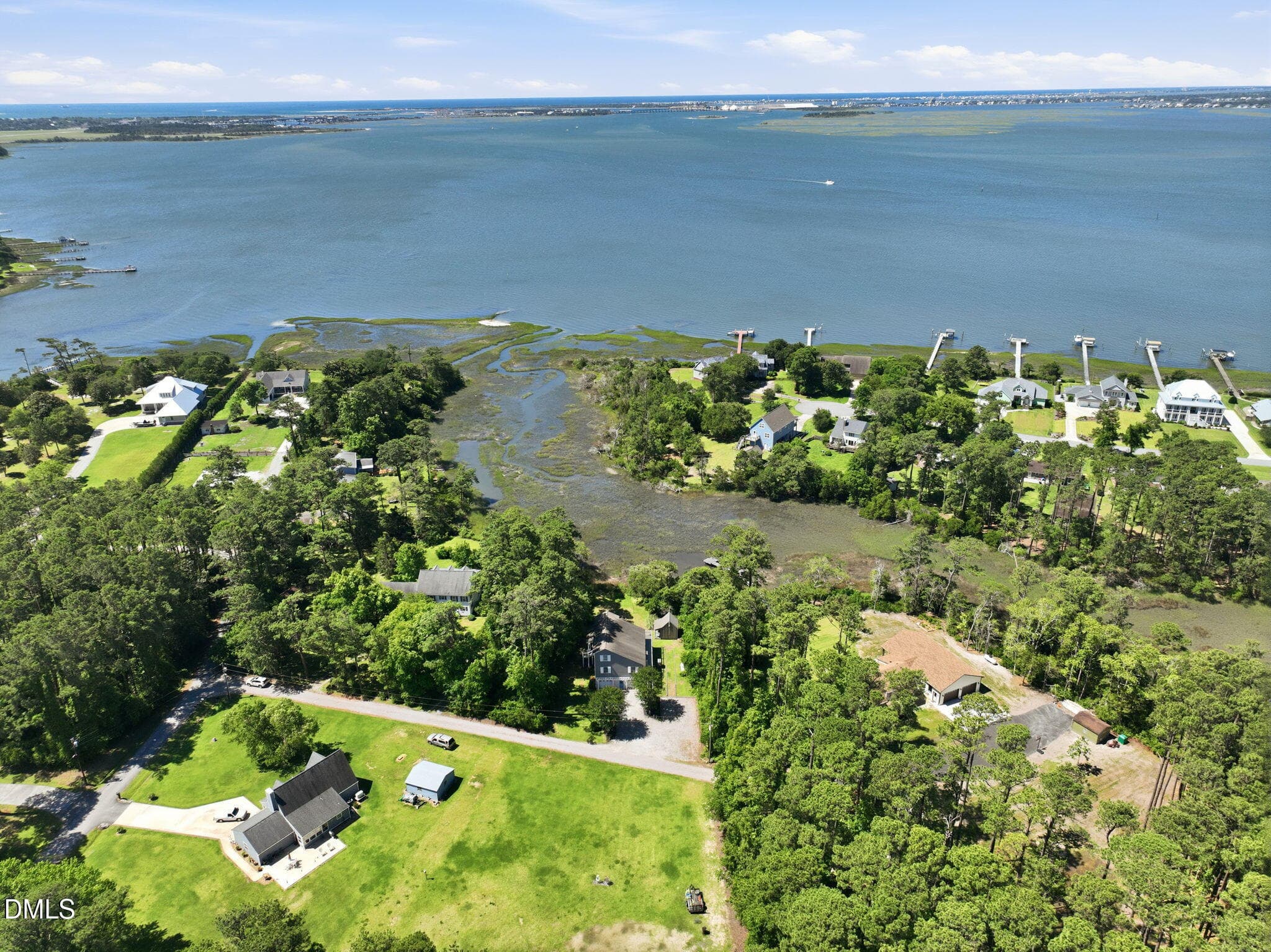 Aerial - 174 Windy Point Road, Beaufort, NC 28516