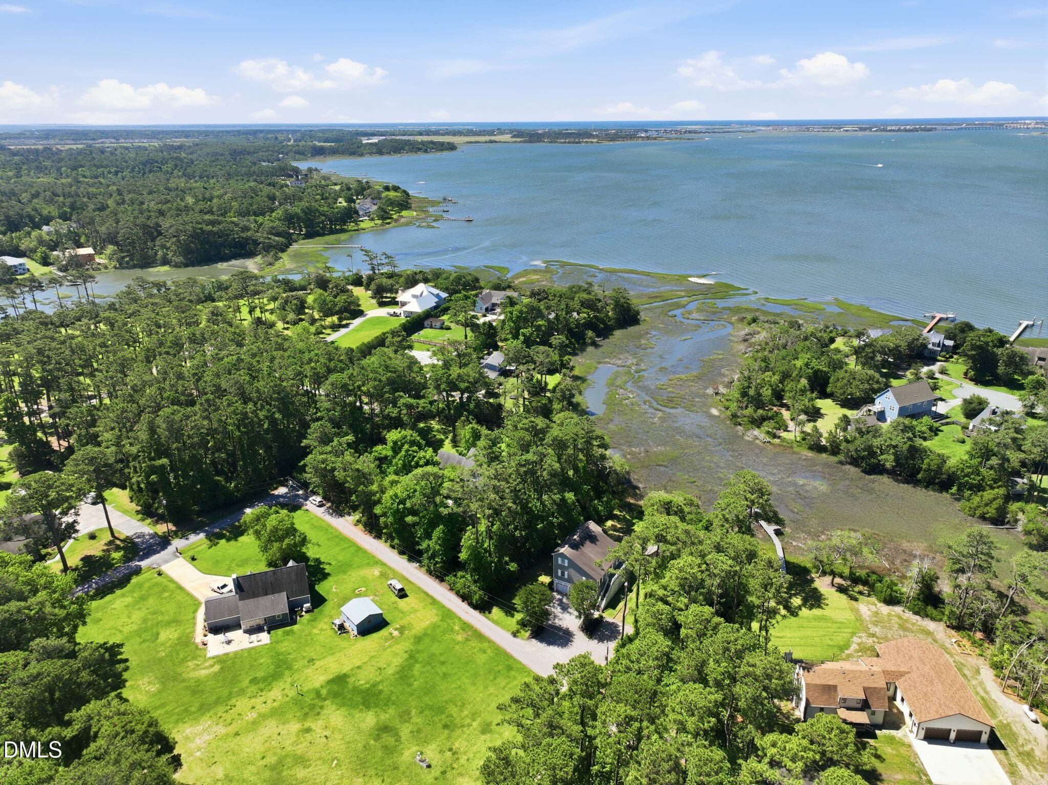 Aerial - 174 Windy Point Road, Beaufort, NC 28516