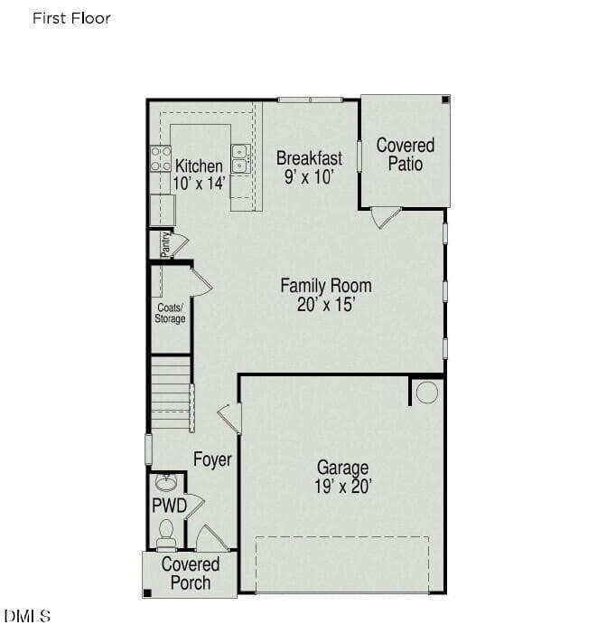 First Floor - 158 Oyster Tabby Drive, Lillington, NC 27546