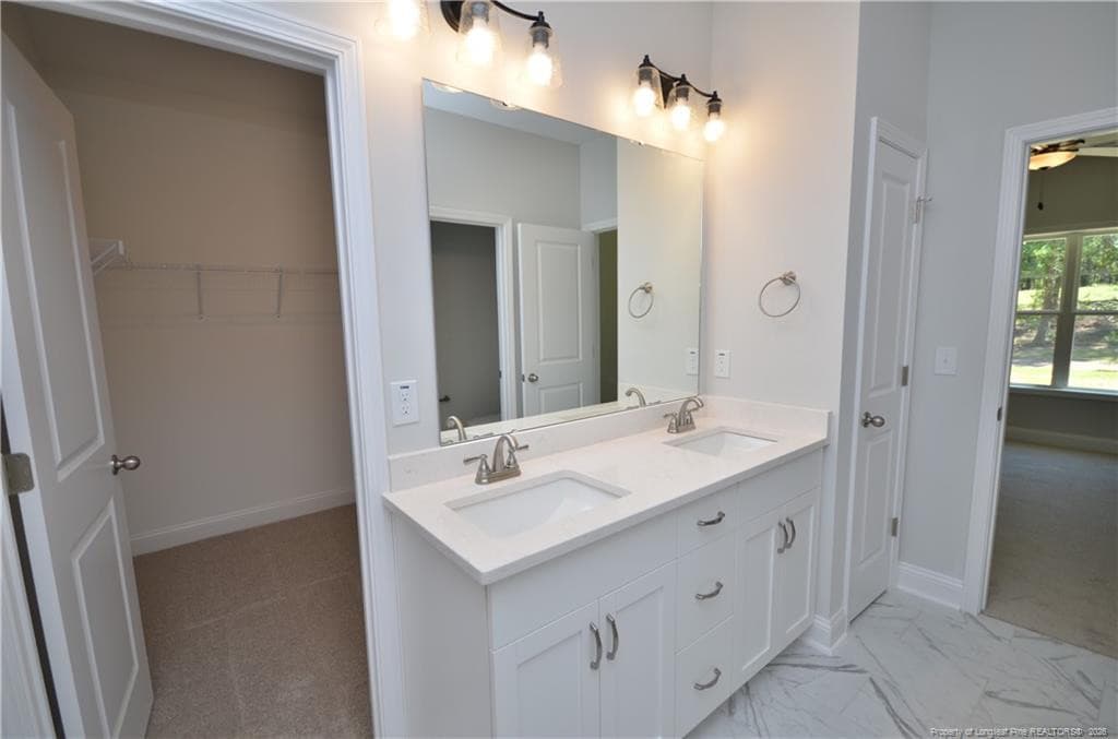Primary Bath - 324 D L Phillips (Lot 2) Lane, Broadway, NC 27505