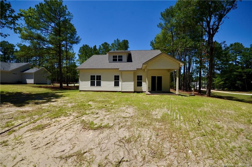 View of the back of the home - 324 D L Phillips (Lot 2) Lane, Broadway, NC 27505