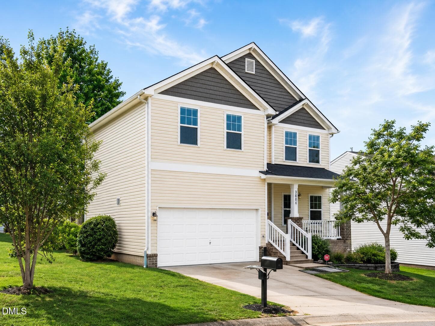 Front Corner View - 3604 Bretton Mill Drive, Raleigh, NC 27616, Raleigh