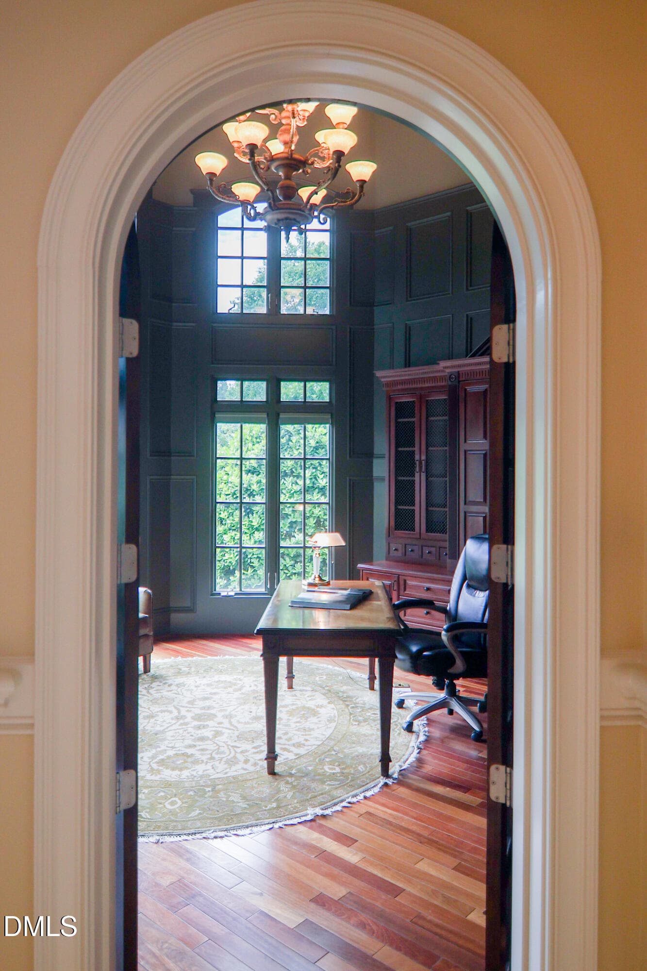 Entrance to Executive Study - 9800 Najma Street, Raleigh, NC 27613, Raleigh
