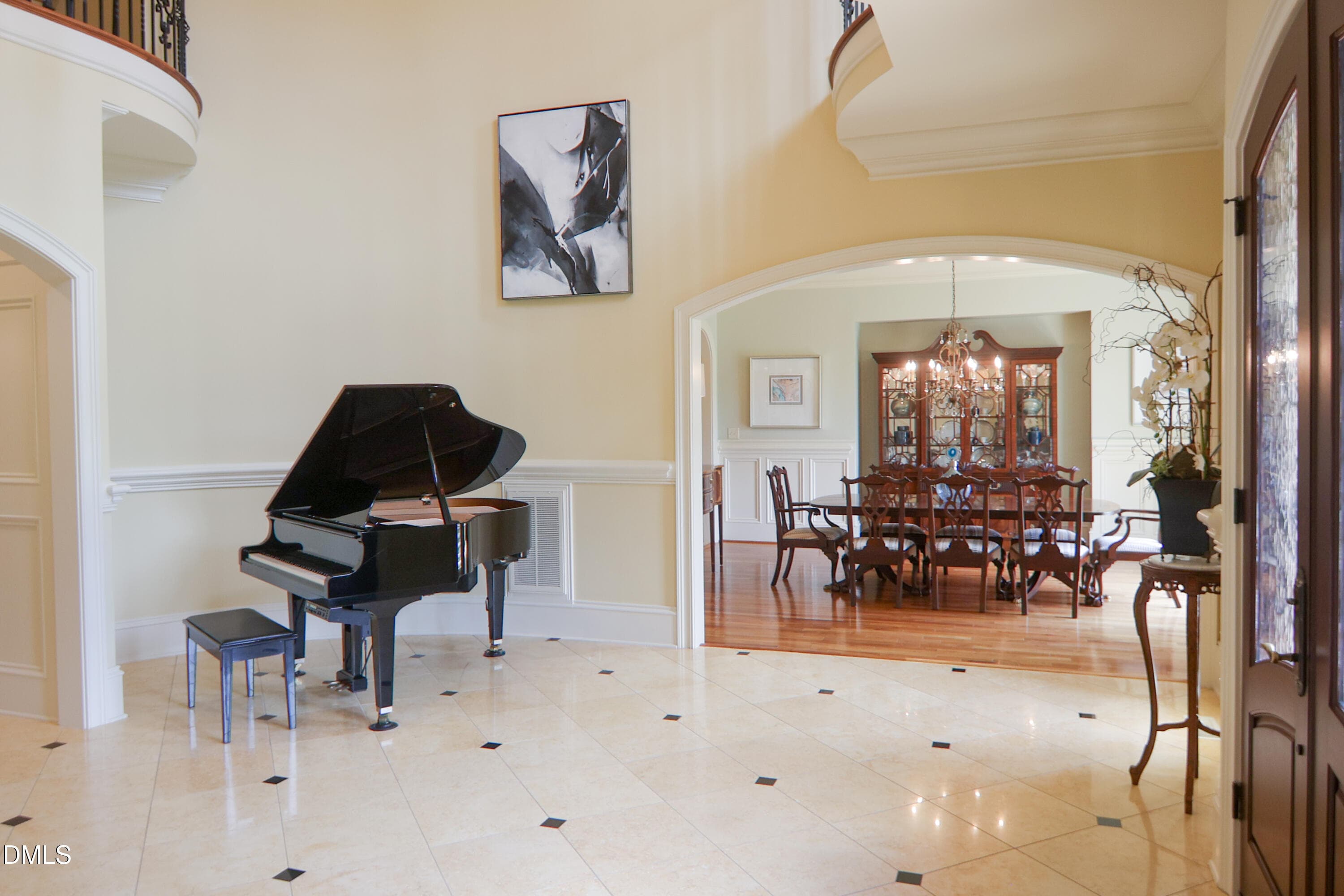 Foyer to Dining Room - 9800 Najma Street, Raleigh, NC 27613, Raleigh