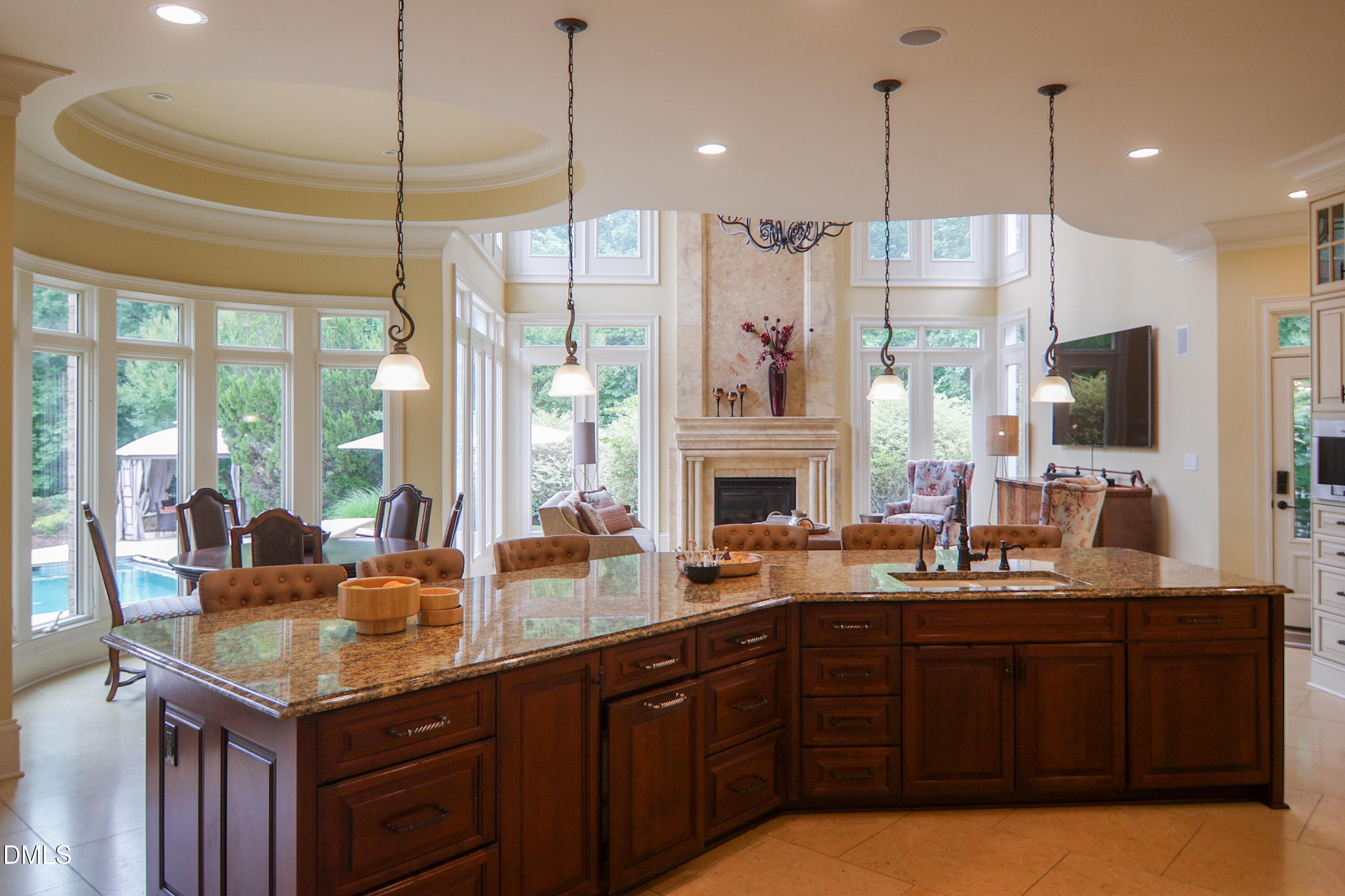 Kitchen Area - view 1 - 9800 Najma Street, Raleigh, NC 27613, Raleigh