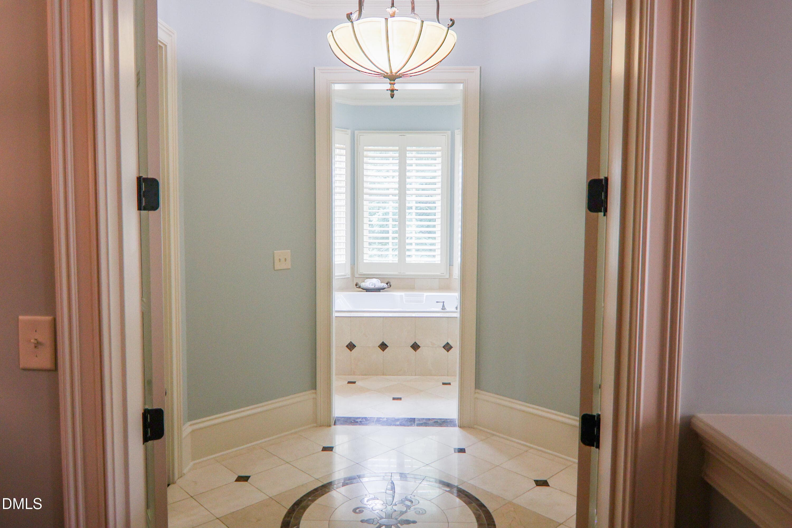 Owner's Bath Hall - View 1 - 9800 Najma Street, Raleigh, NC 27613, Raleigh