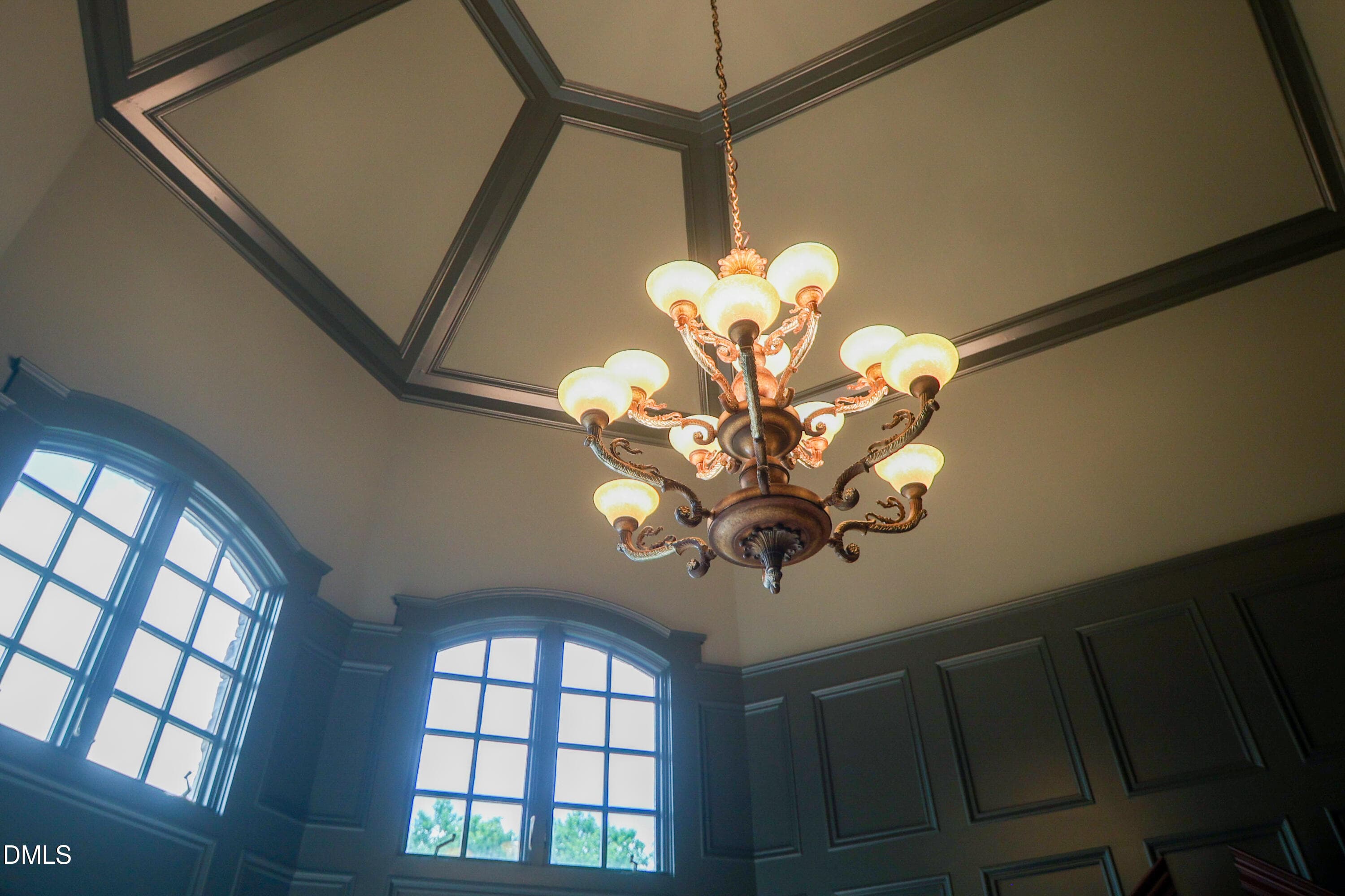 Executive Study - Ceiling - 9800 Najma Street, Raleigh, NC 27613, Raleigh