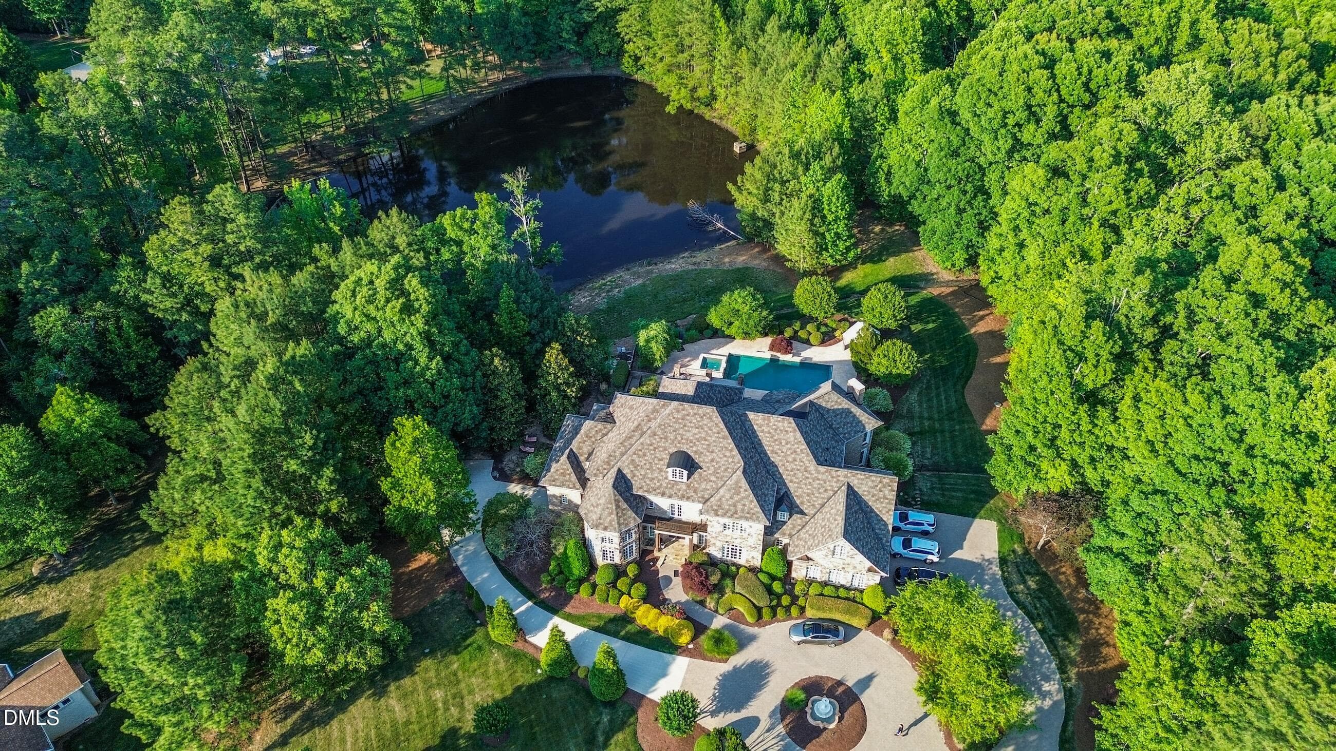 Exterior - Aerial - 9800 Najma Street, Raleigh, NC 27613, Raleigh