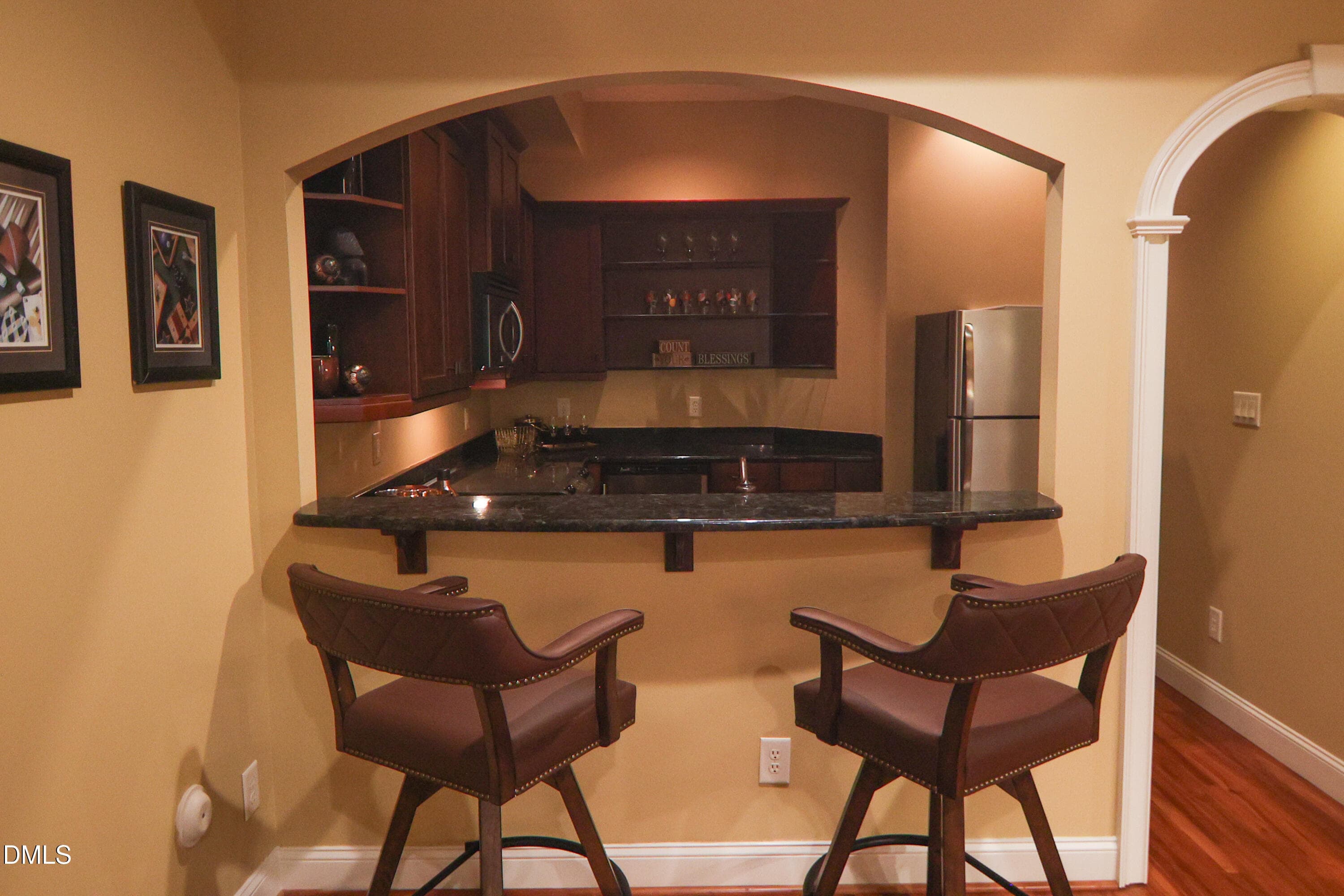 Lower-Level Living Area - Full Kitchen - 9800 Najma Street, Raleigh, NC 27613, Raleigh