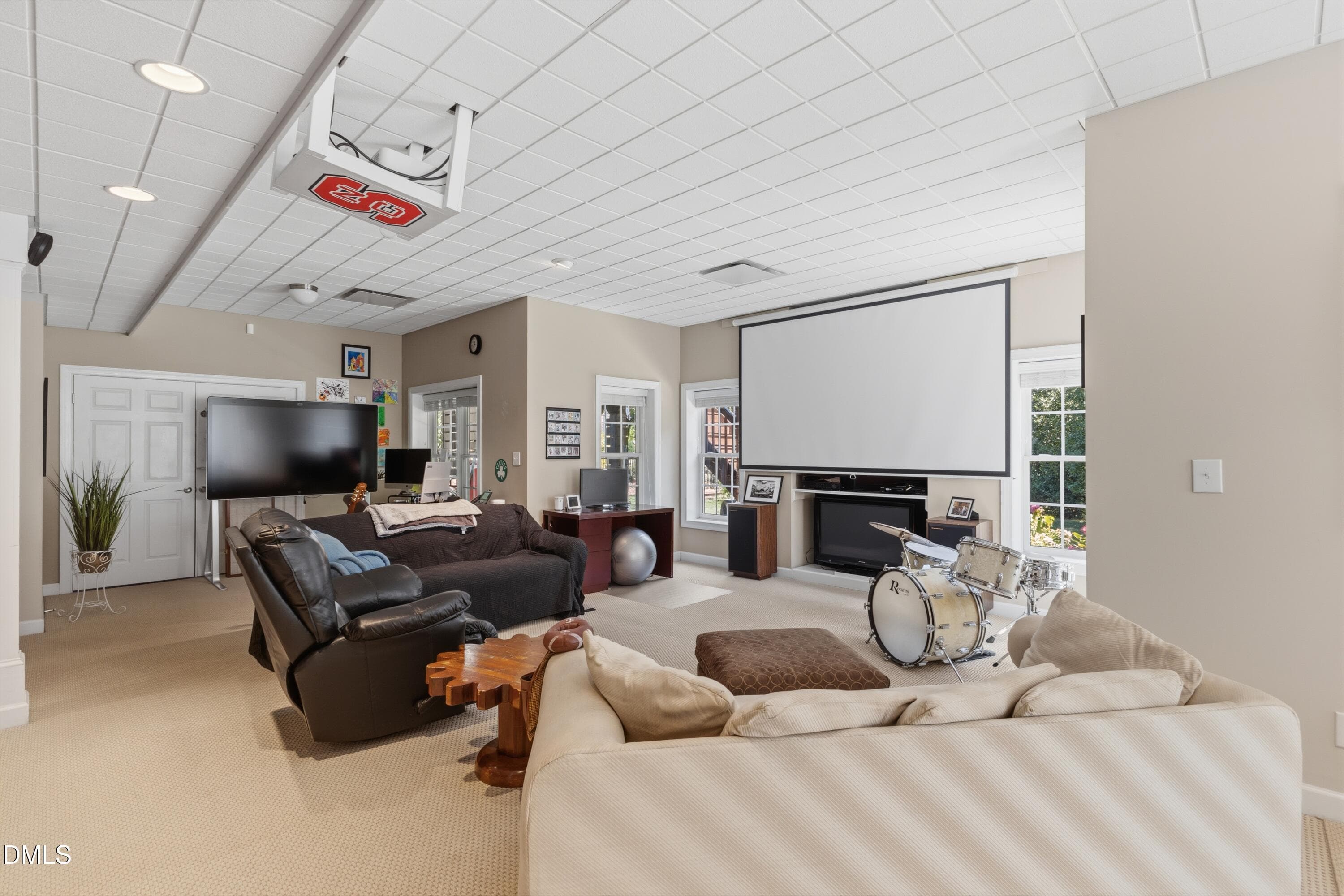 Basement Living/Recreation - 8005 Oneal Road, Raleigh, NC 27613, Raleigh