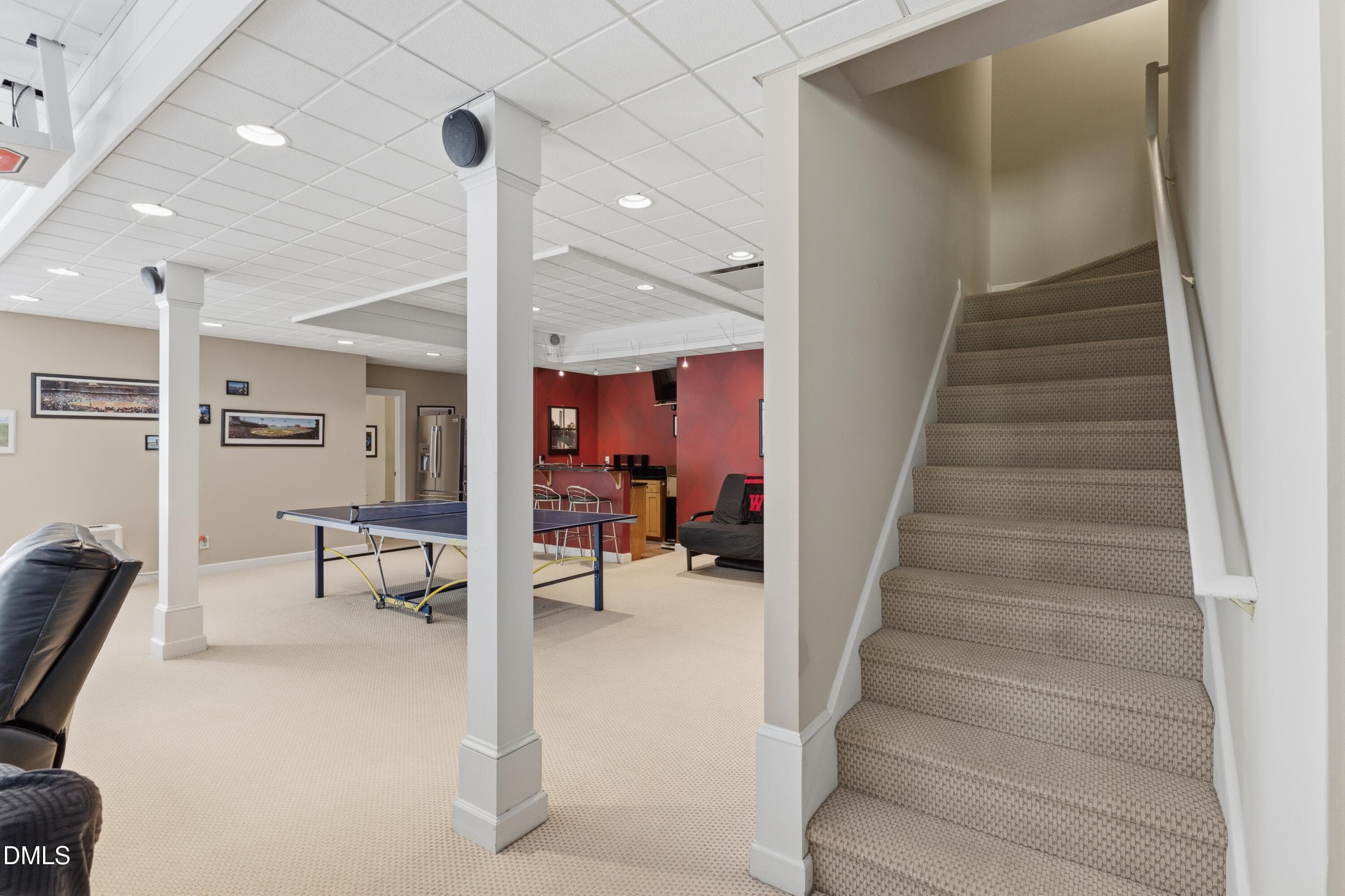 Basement Living/Recreation - 8005 Oneal Road, Raleigh, NC 27613, Raleigh