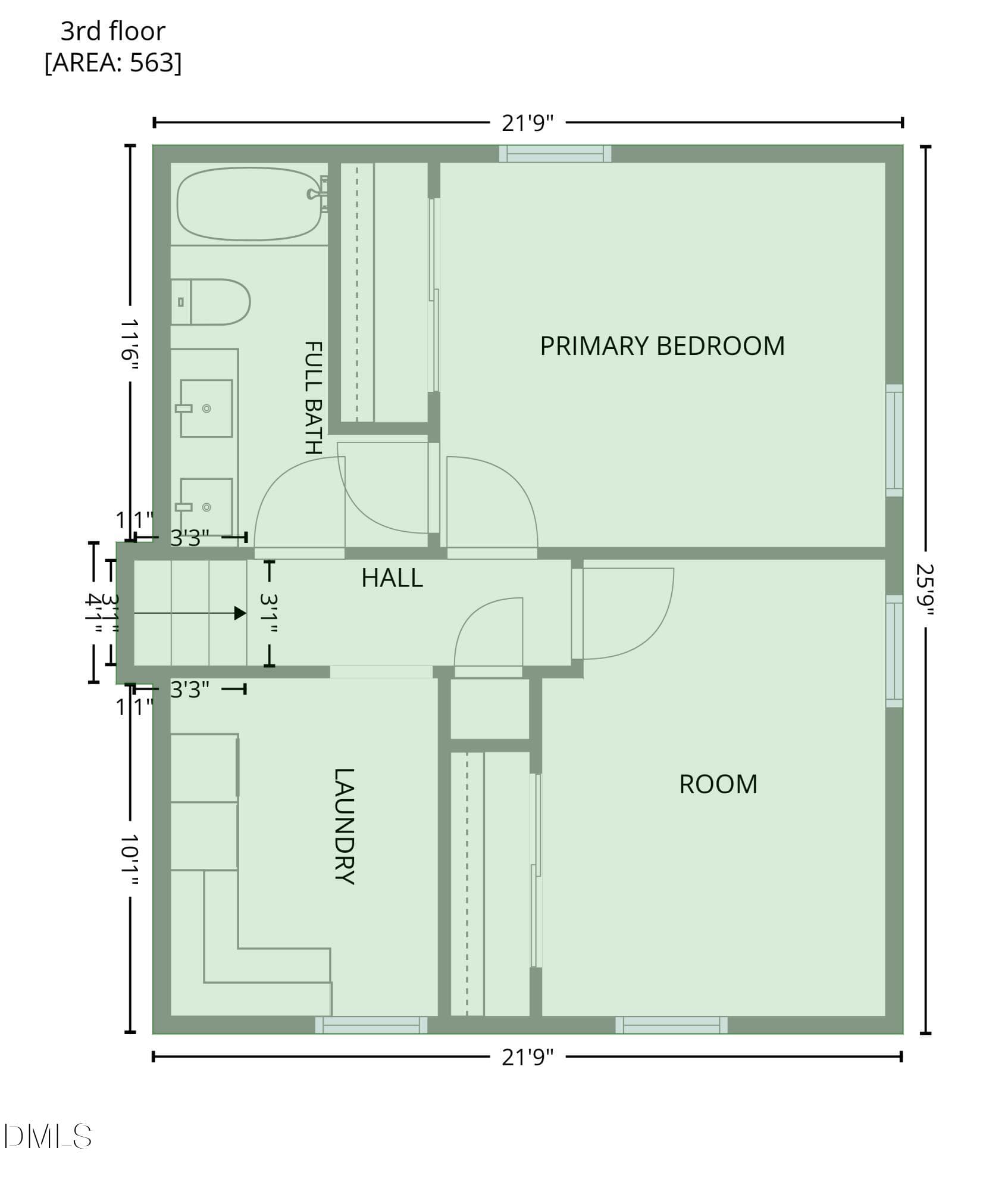 3rd_floor_5314_quail_meadow_drive_raleig - 5314 Quail Meadow Drive, Raleigh, NC 27609, Raleigh