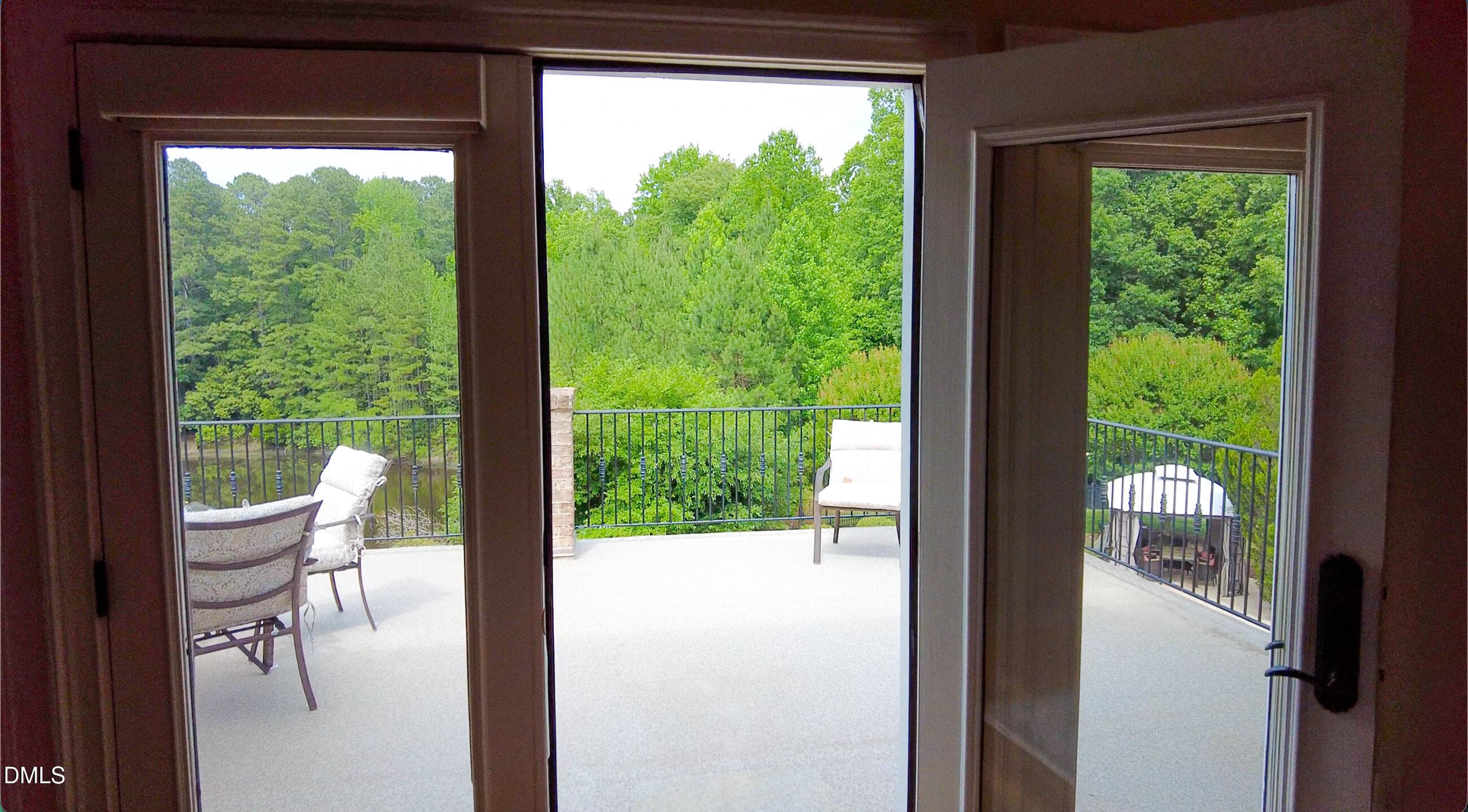 Patio off Rec-Room - View 1 - 9800 Najma Street, Raleigh, NC 27613, Raleigh
