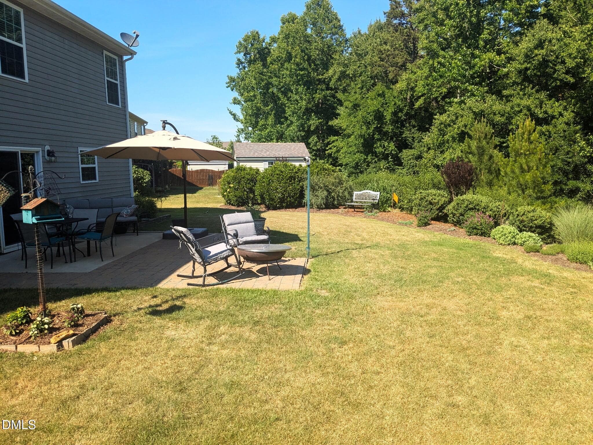 Back Yard Right to Left - 109 Solstice Drive, Haw River, NC 27258, Haw River