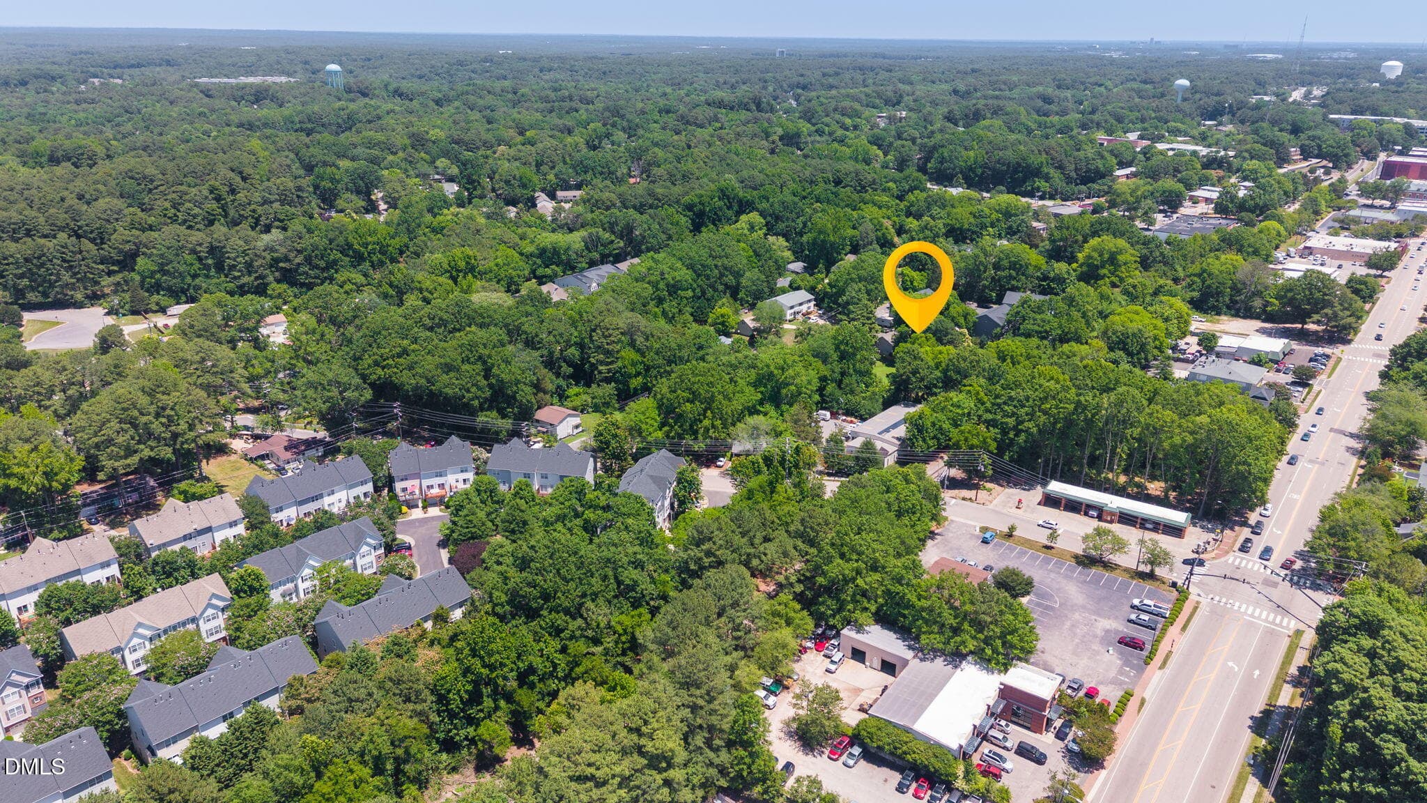 Aerial View - 315 Holloway Street, Cary, NC 27513, Cary