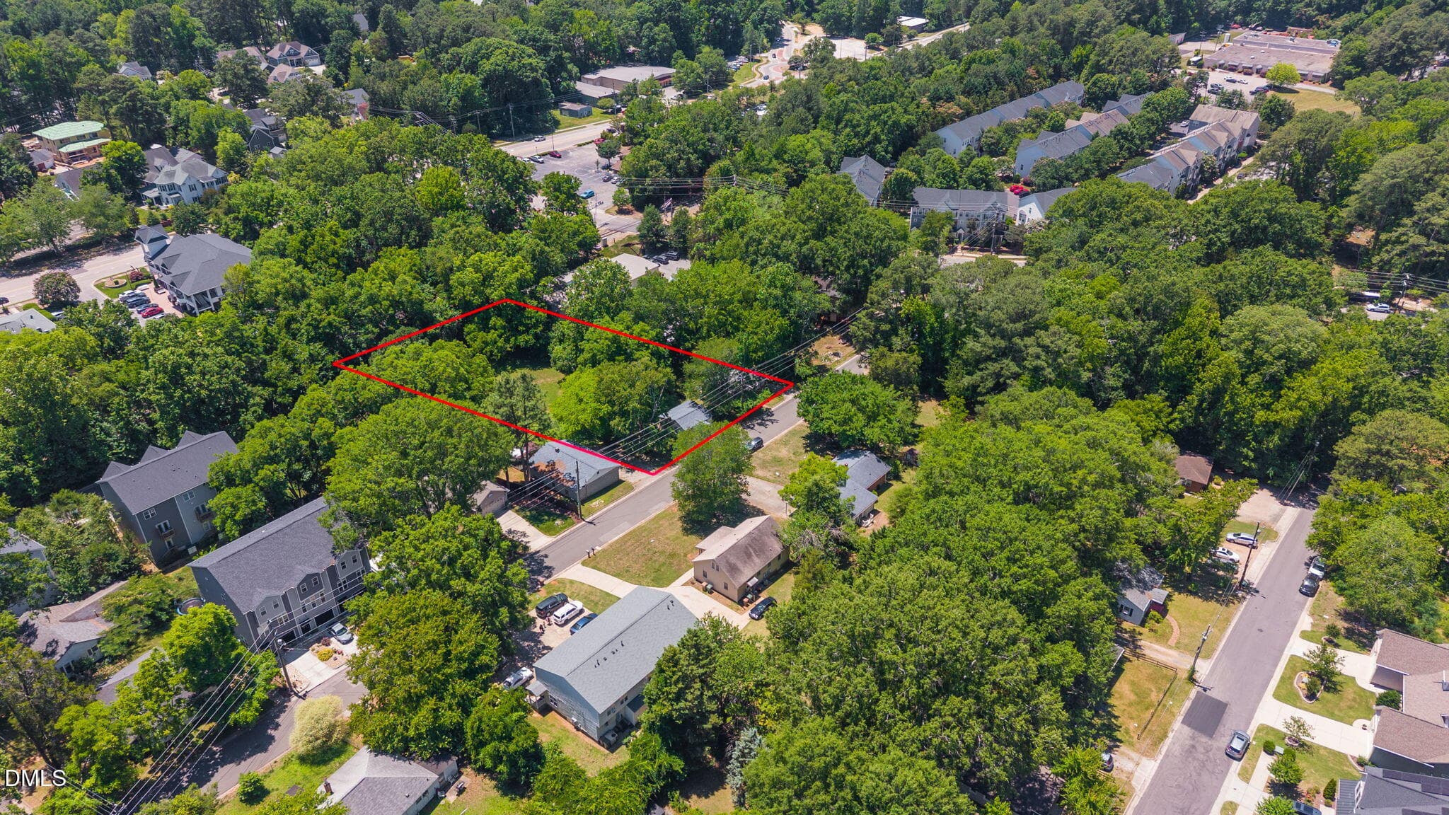 Aerial View - 315 Holloway Street, Cary, NC 27513, Cary