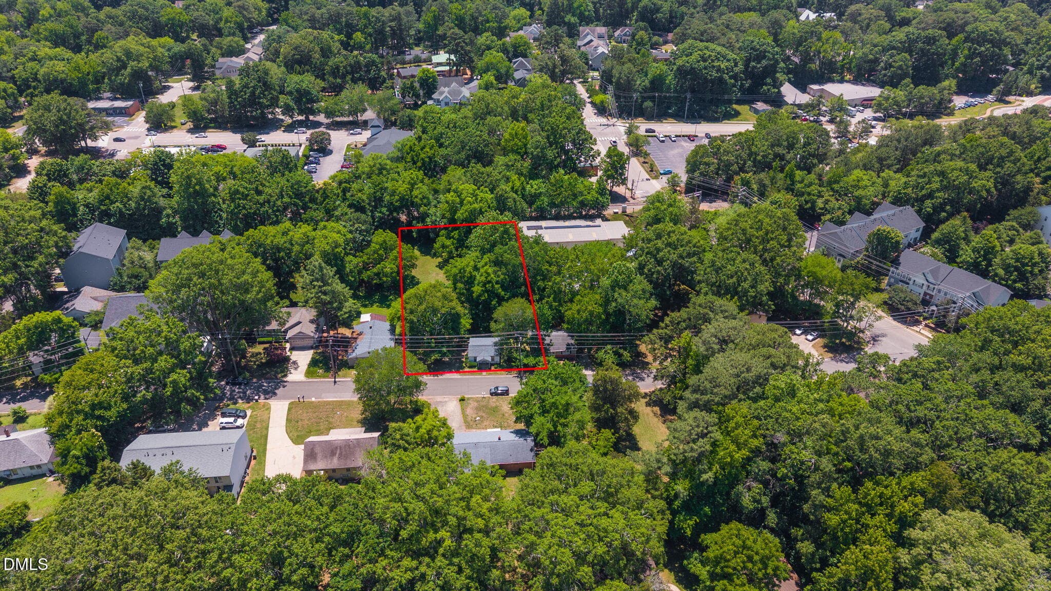 Aerial View - 315 Holloway Street, Cary, NC 27513, Cary