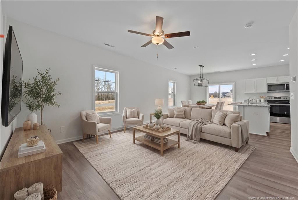 Virtually Staged - 372 Hookbill (Lot 106) Lane, Lillington, NC 27546