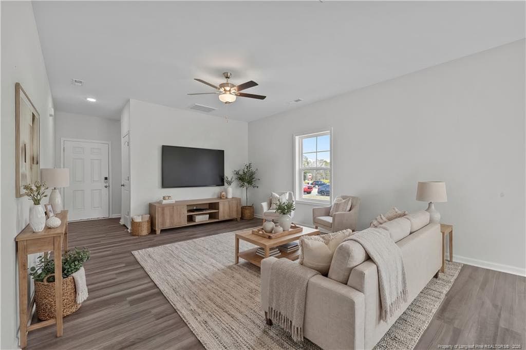 Virtually Staged - 372 Hookbill (Lot 106) Lane, Lillington, NC 27546