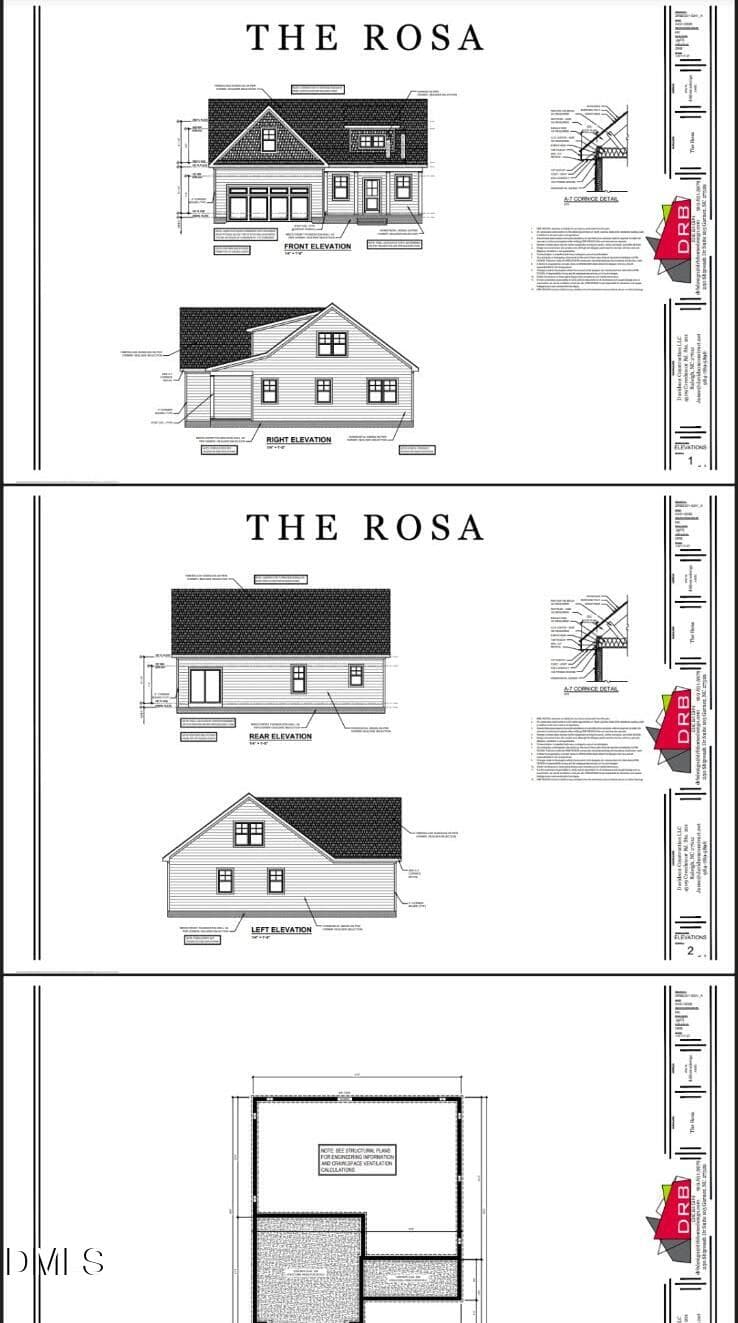 Drawing Exterior - 253 Montgomery Heights Road, Selma, NC 27576