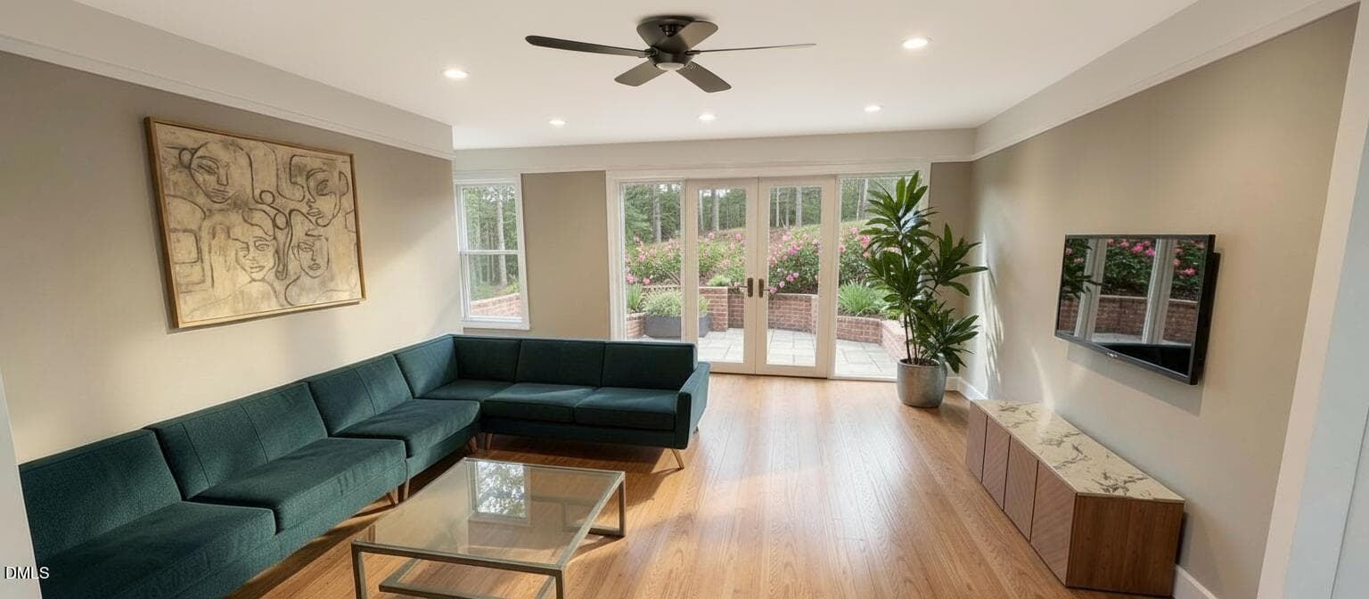 Living Rendering - 404 Kinsey Street, Raleigh, NC 27603, Raleigh