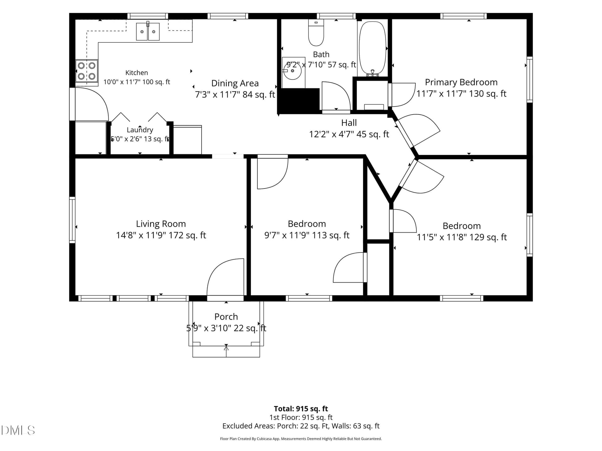 1-Floorplan_1 - 113 E Franklin Street, Zebulon, NC 27597