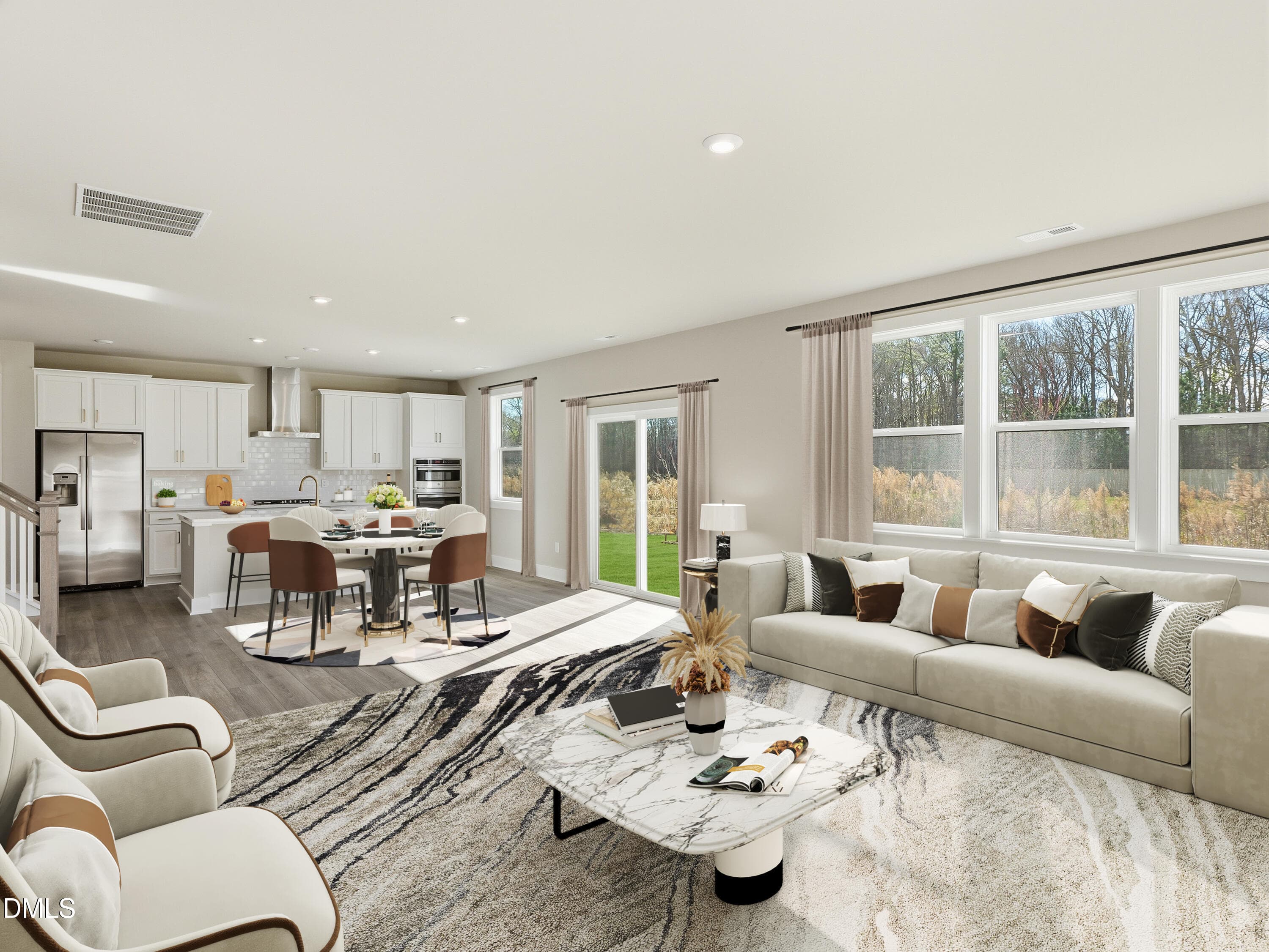 Living - 338 Macon Lake Drive, Apex, NC 27523, Apex