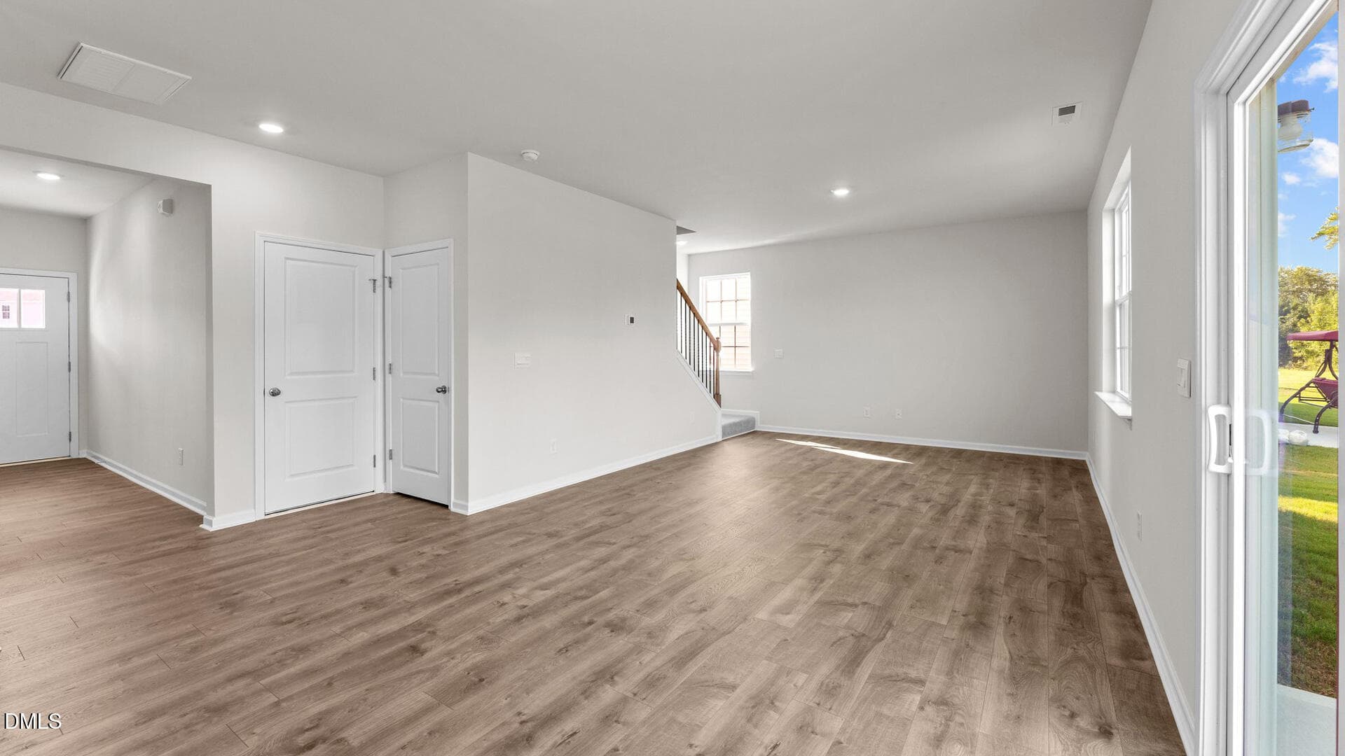 FRONT ENTRYWAY AND LIVING ROOM - 51 Cheyenne Drive, Clayton, NC 27520