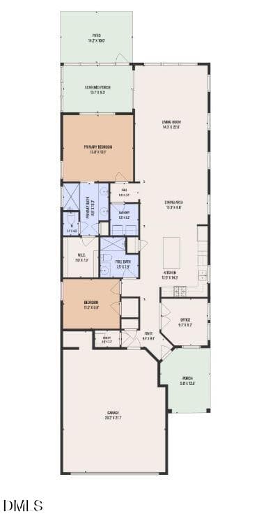 2301 Flycatcher Ln Floor Plan - 2301 Flycatcher Lane, Fuquay Varina, NC 27526