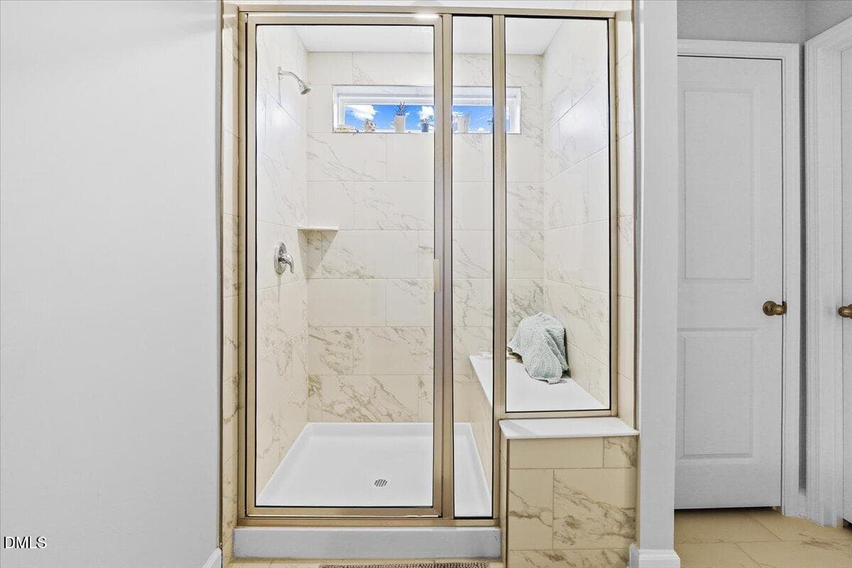 17 Village Edge Dr primary shower - 17 Village Edge Drive, Lillington, NC 27546