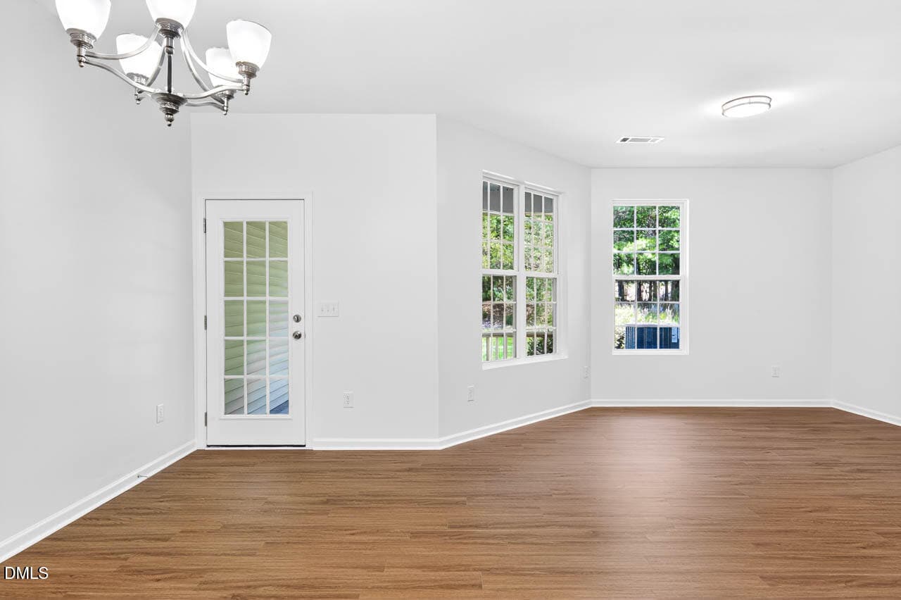 Dining and Living Rooms - 1124 Nicklaus Drive, Durham, NC 27705, Durham