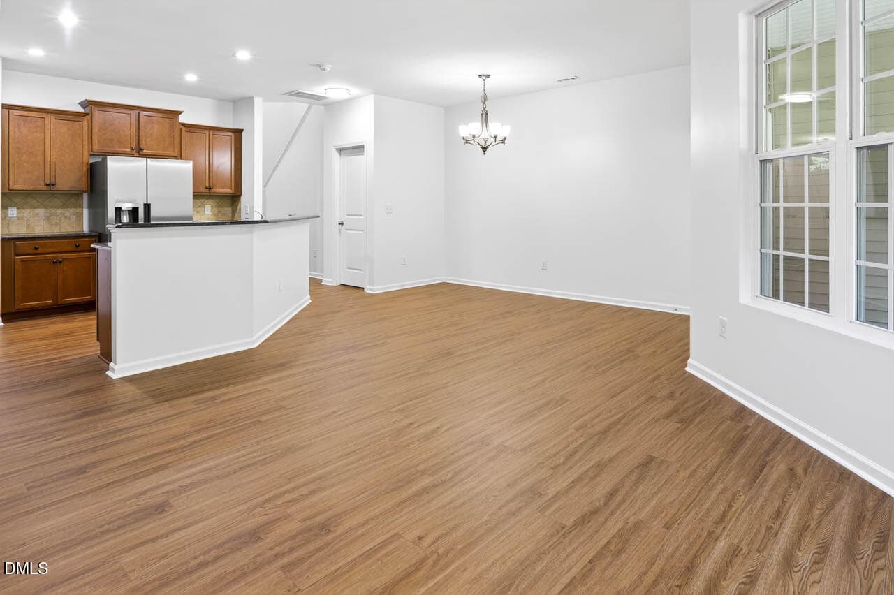 Living and Dining Rooms - 1124 Nicklaus Drive, Durham, NC 27705, Durham