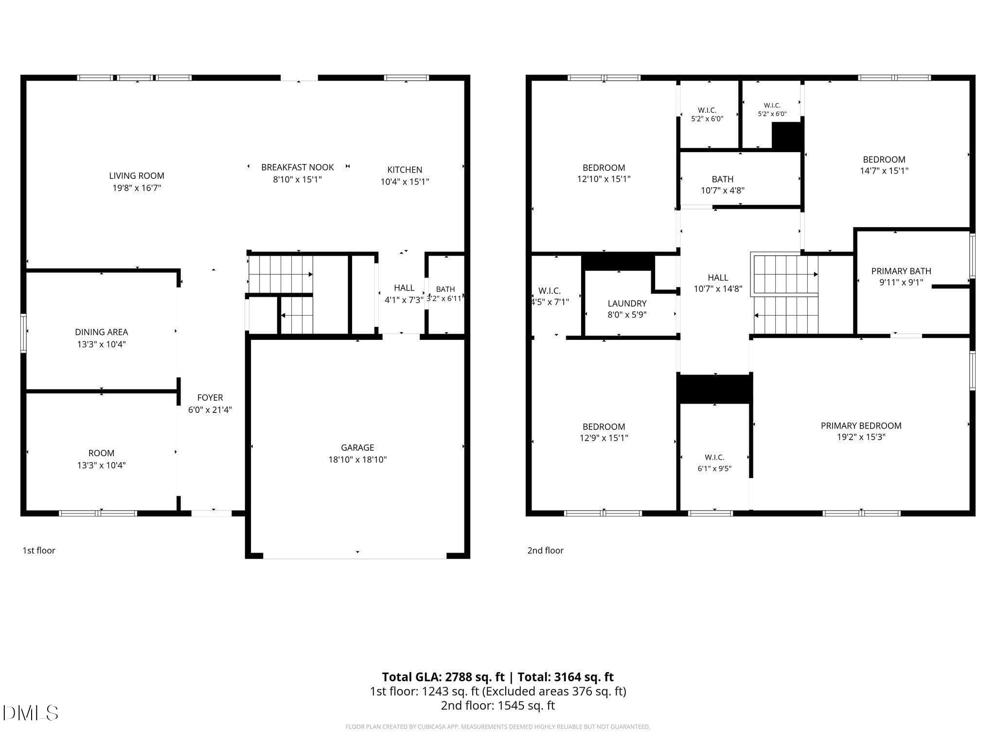817 Leatherstone floorplan - 817 Leatherstone Lane, Fuquay Varina, NC 27526