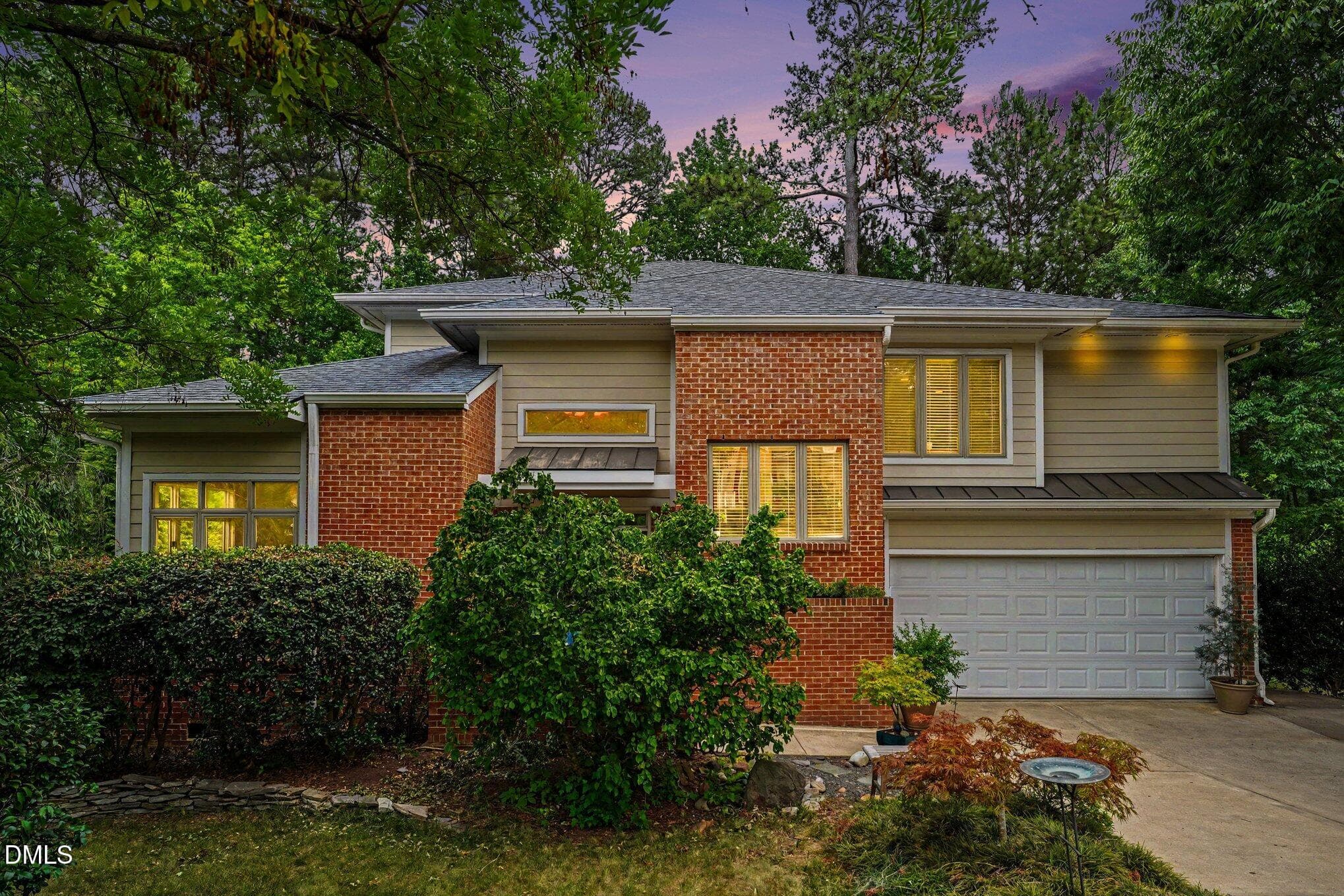 Bradwyck Front of house night - 102 Bradwyck Drive, Cary, NC 27513, Cary