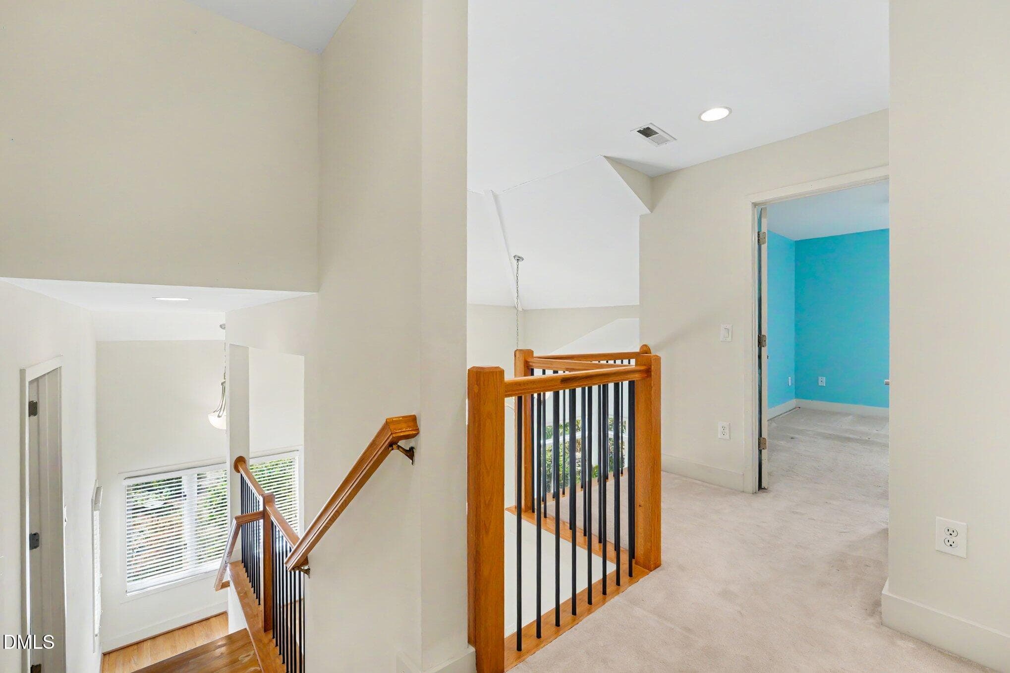 Bradwyck upstair hall to down below - 102 Bradwyck Drive, Cary, NC 27513, Cary