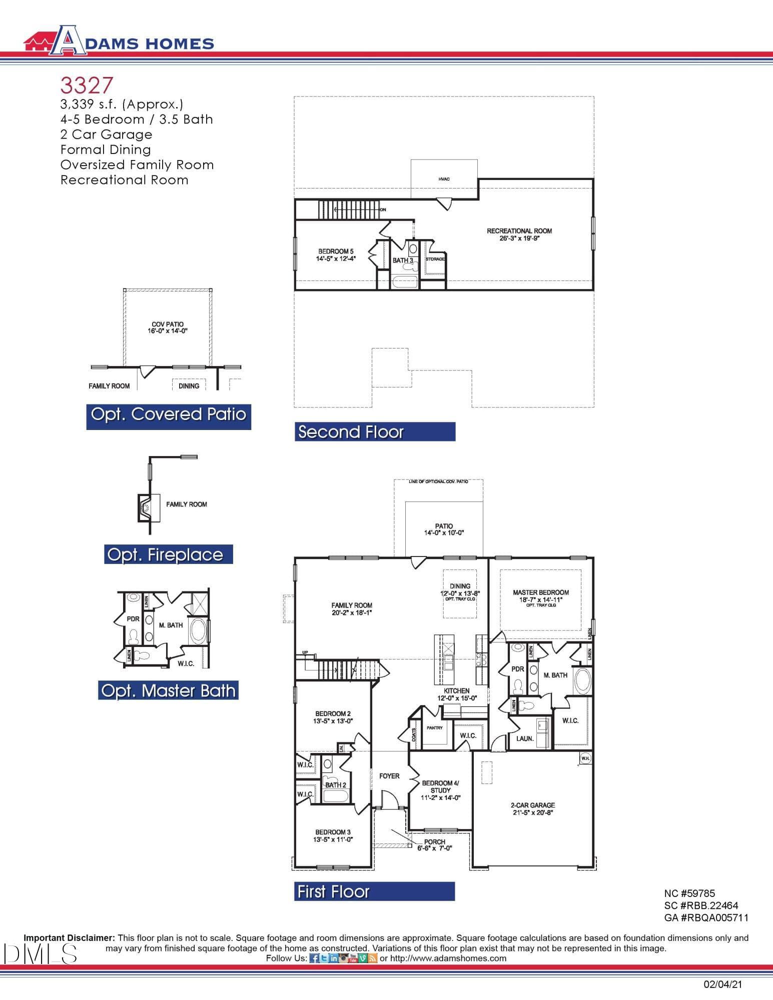 02.08.21 The 3327 Brochure_Page_2 - 88 Galway Road, Lillington, NC 27546