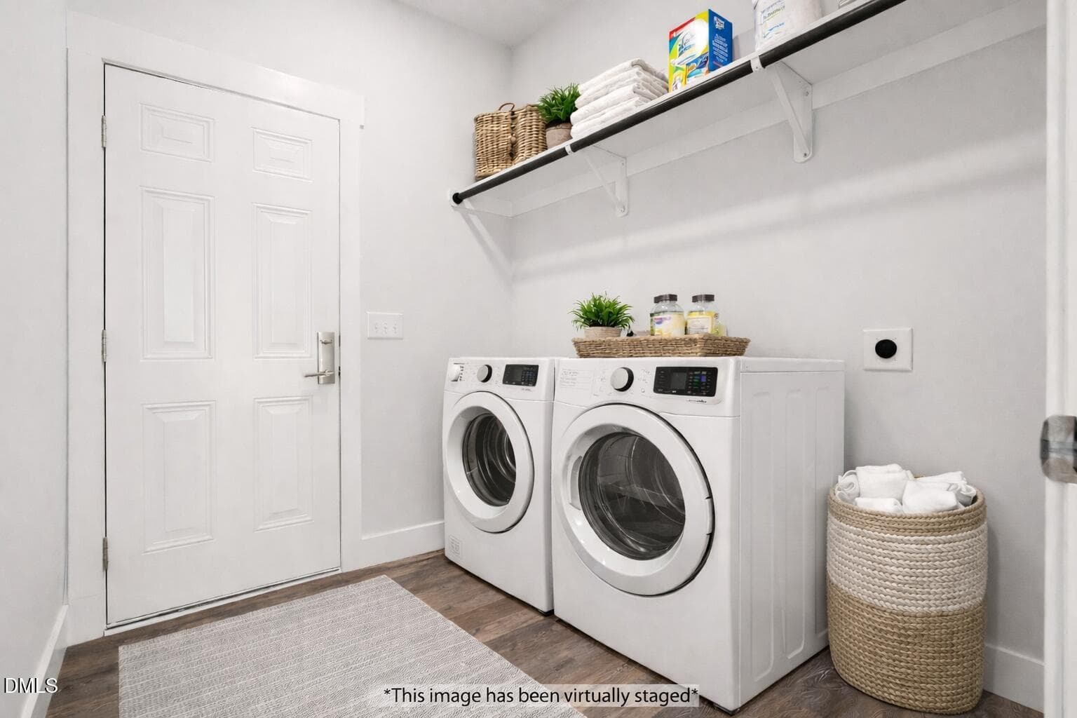 Laundry – Virtually Staged - 116 Blackfoot Drive, Louisburg, NC 27549, Louisburg