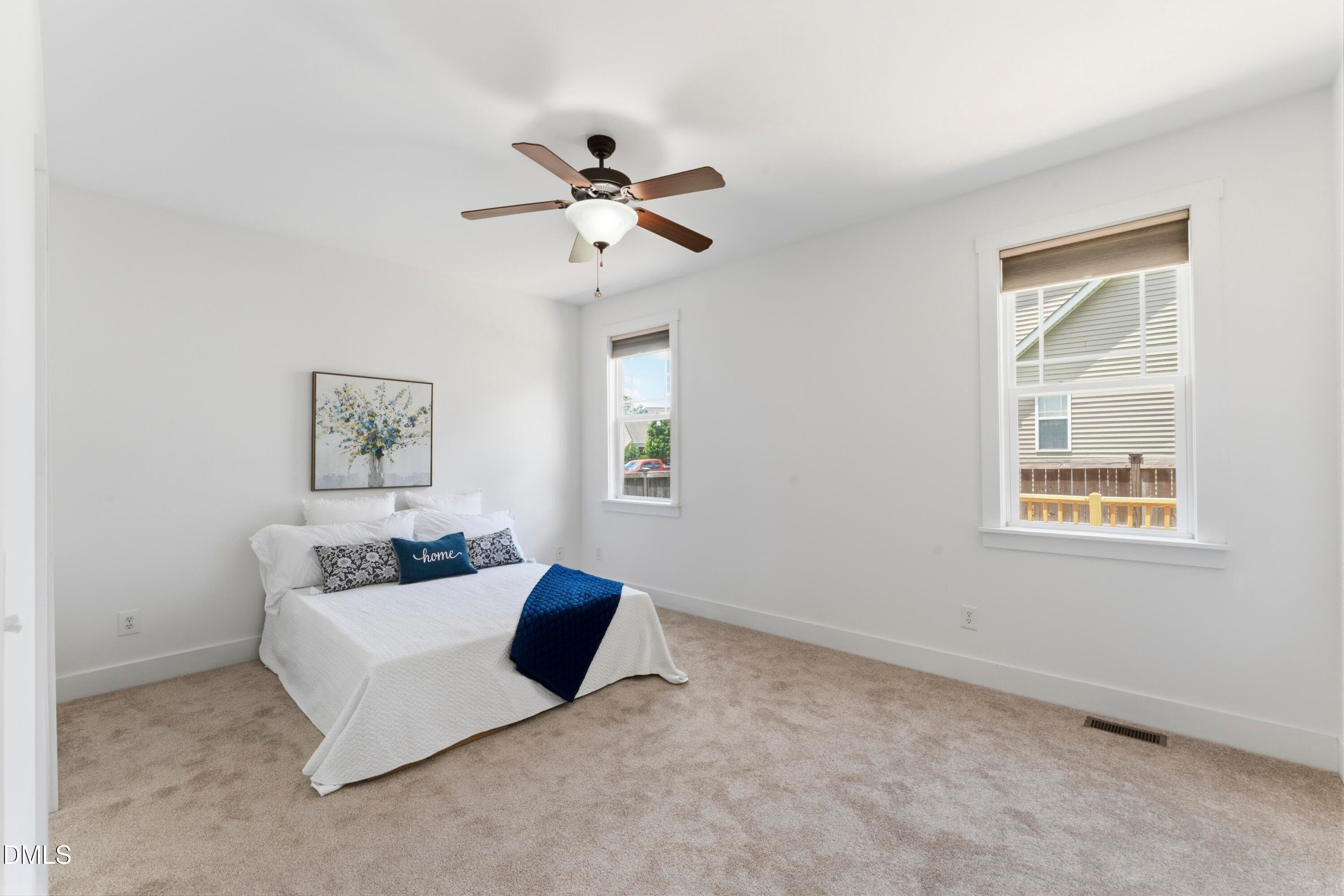 Main floor Primary Bedroom - 160 Braddock Drive, Lillington, NC 27546