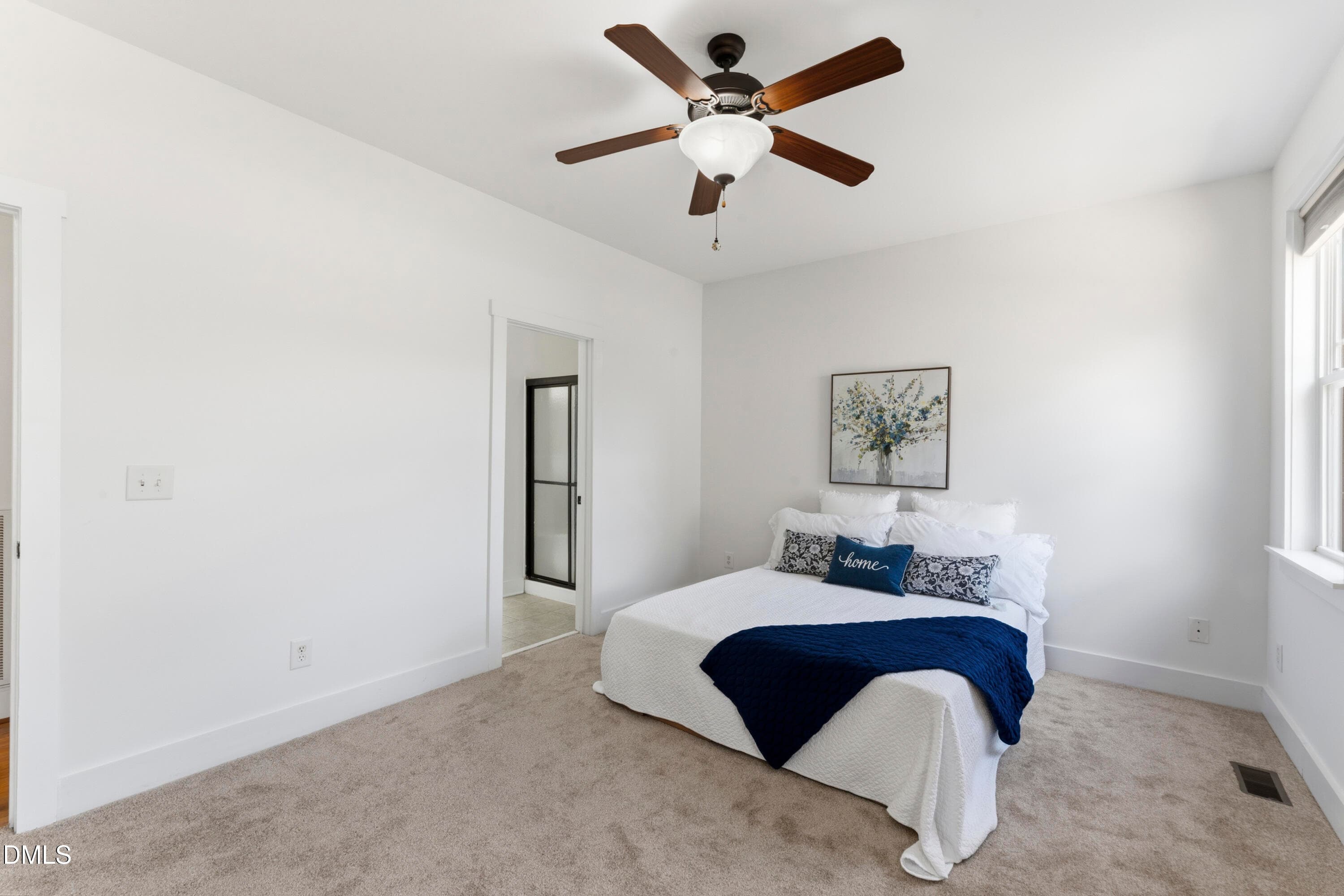 Main floor Primary Bedroom - 160 Braddock Drive, Lillington, NC 27546