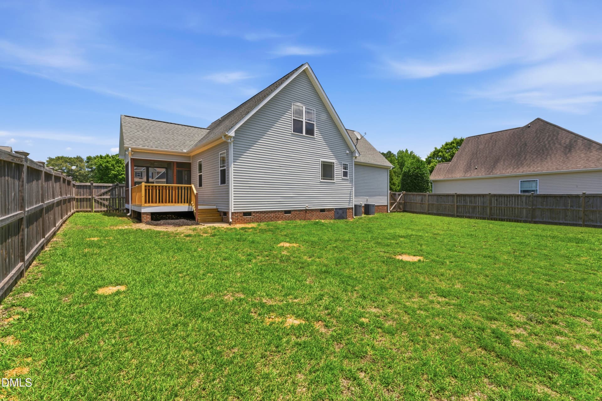 Large Fenced Backyard - 160 Braddock Drive, Lillington, NC 27546