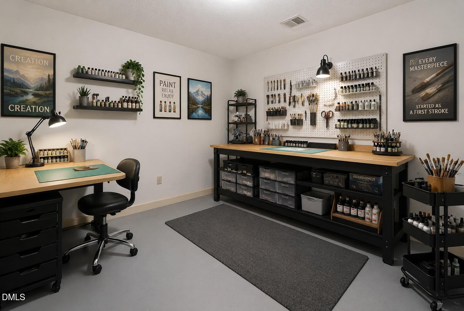 Hobby Room Virtually Staged - 4907 Fortunes Ridge Drive, Durham, NC 27713, Durham