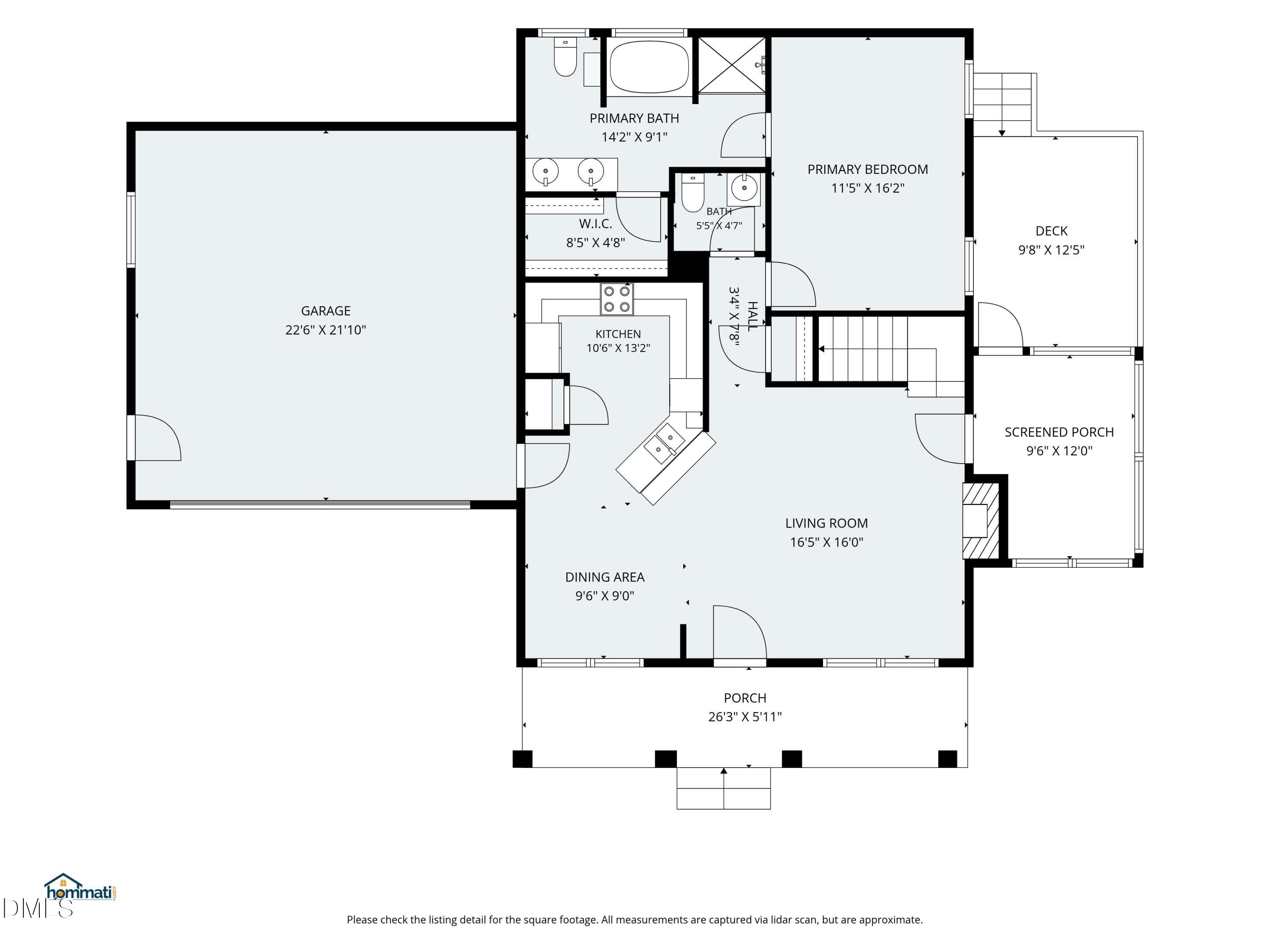Floorplan - 1st floor - 160 Braddock Drive, Lillington, NC 27546